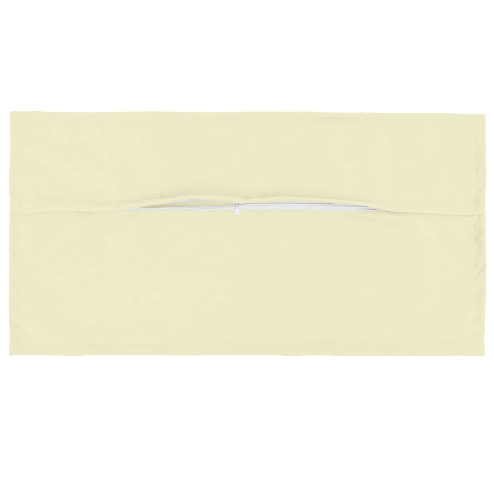 Cushion 6 pcs HOUTEN Cream 40 x 80 cm Polyester