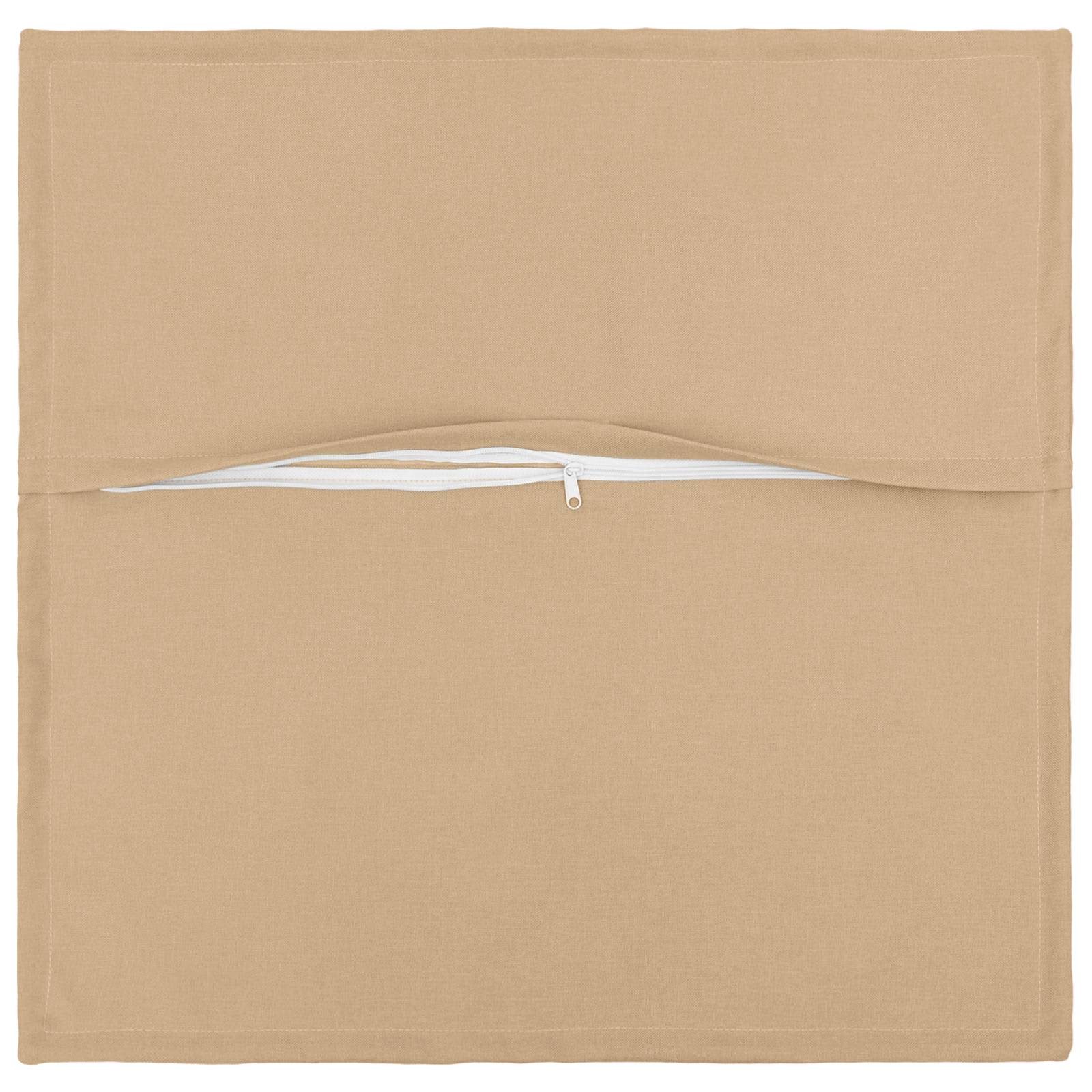 Cushion with Pillow HOUTEN 6 pcs Cream Faux Linen
