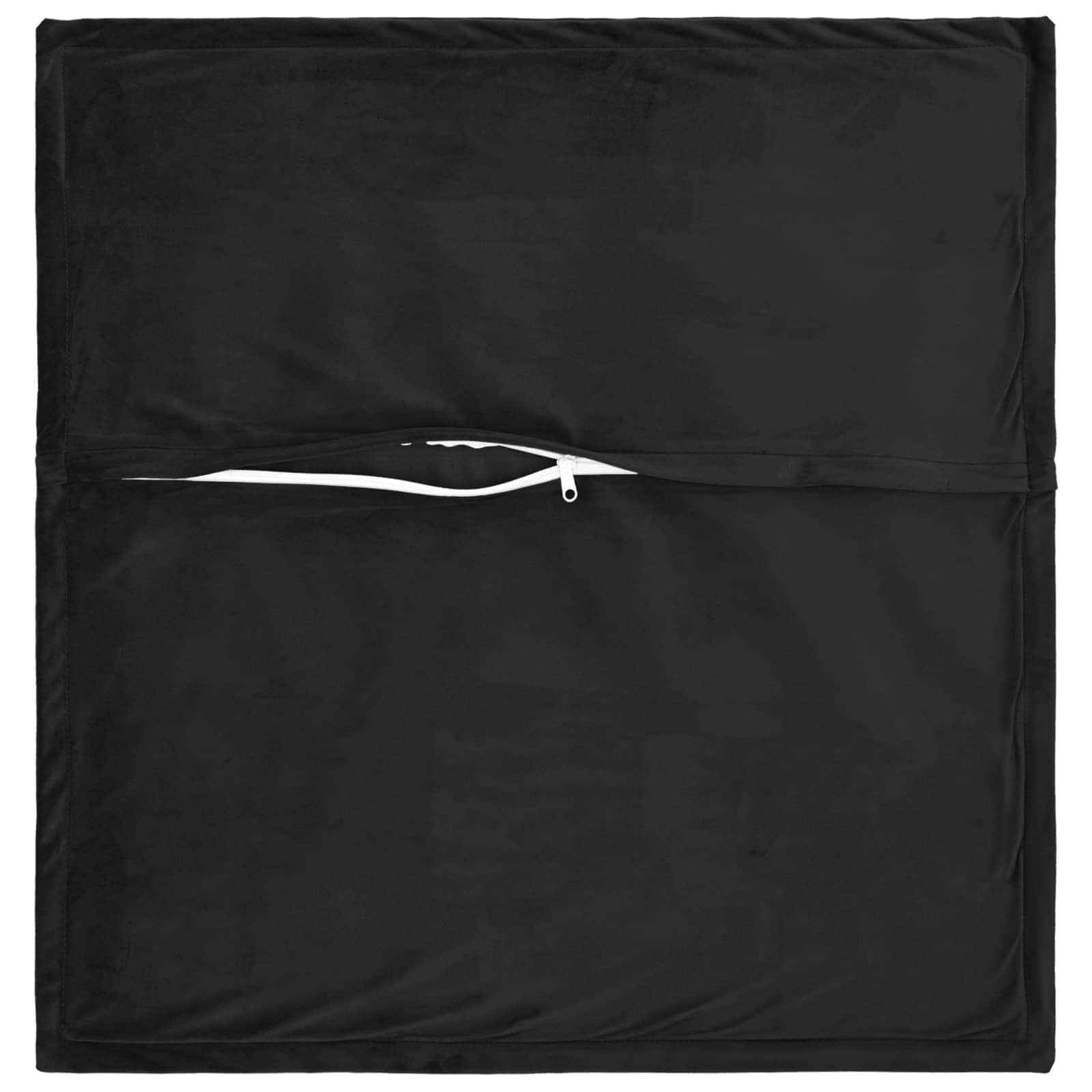 Cushion with Pillow HOUTEN 6 pcs Black Velvet