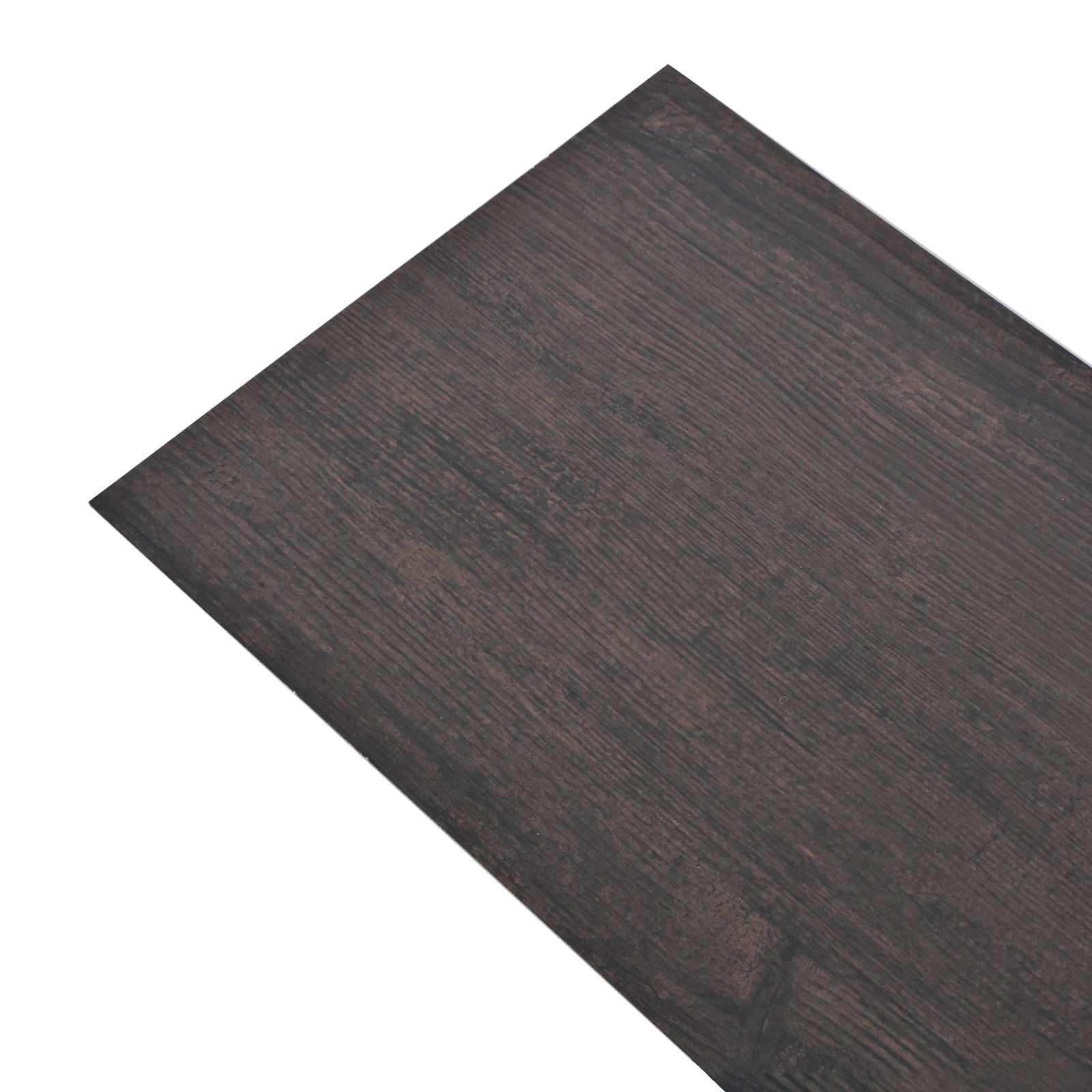 Flooring Planks Dark grey oak 5.26 m² 18 pcs PVC
