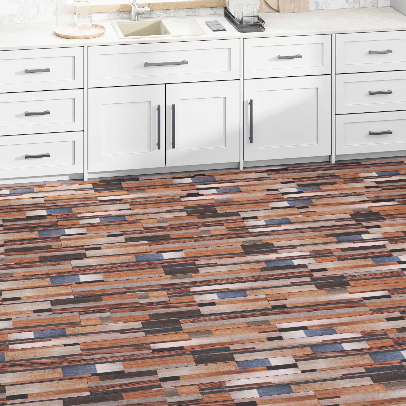 Flooring Planks Multicolour 5,02 m² 36 pcs PVC