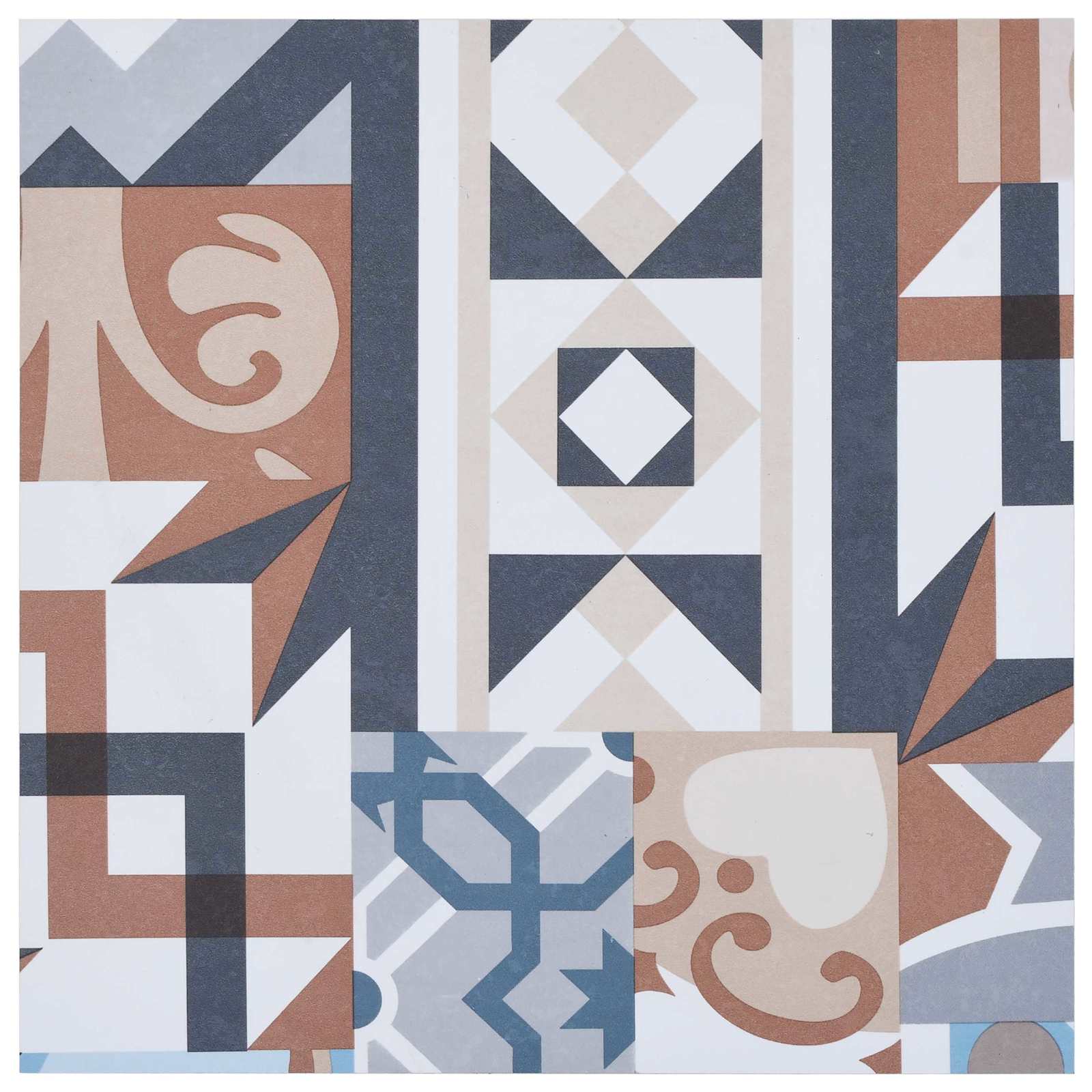 Self-adhesive Flooring Planks Mono Pattern 30.5 x 30.5 cm
