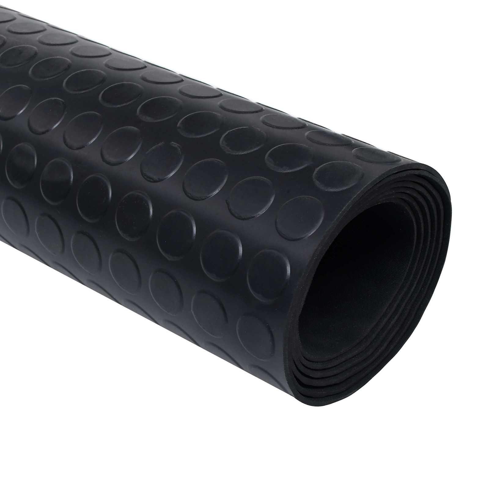 Floor Mat Black 1 x 2 m Rubber