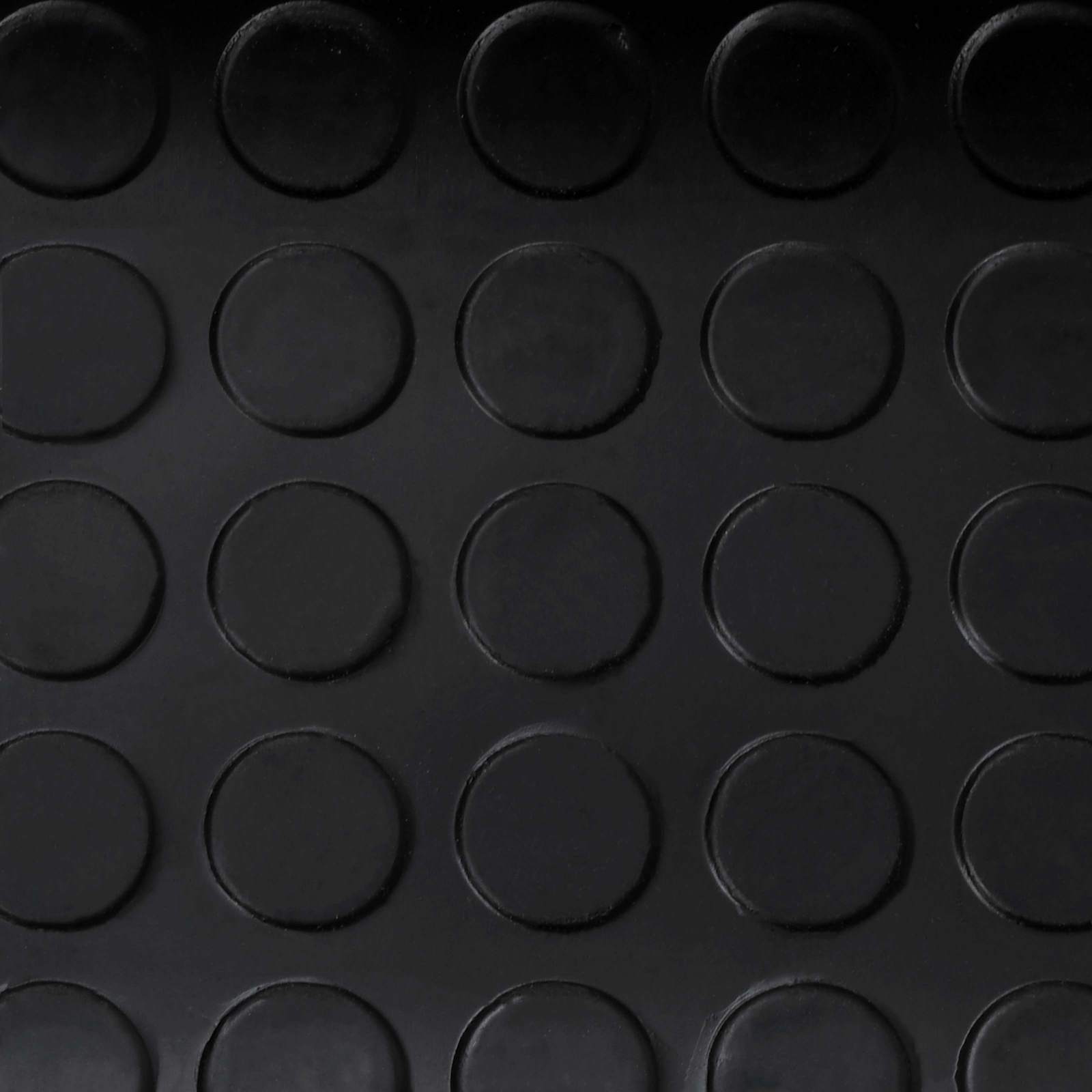 Floor Mat Black 1 x 2 m Rubber