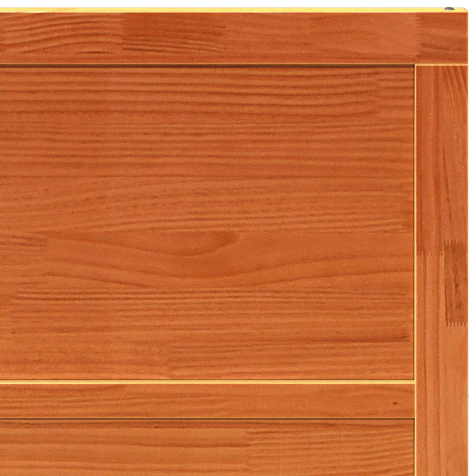 Barn Door Wax Brown 80 x 2,5 x 208 cm Solid Pine Wood