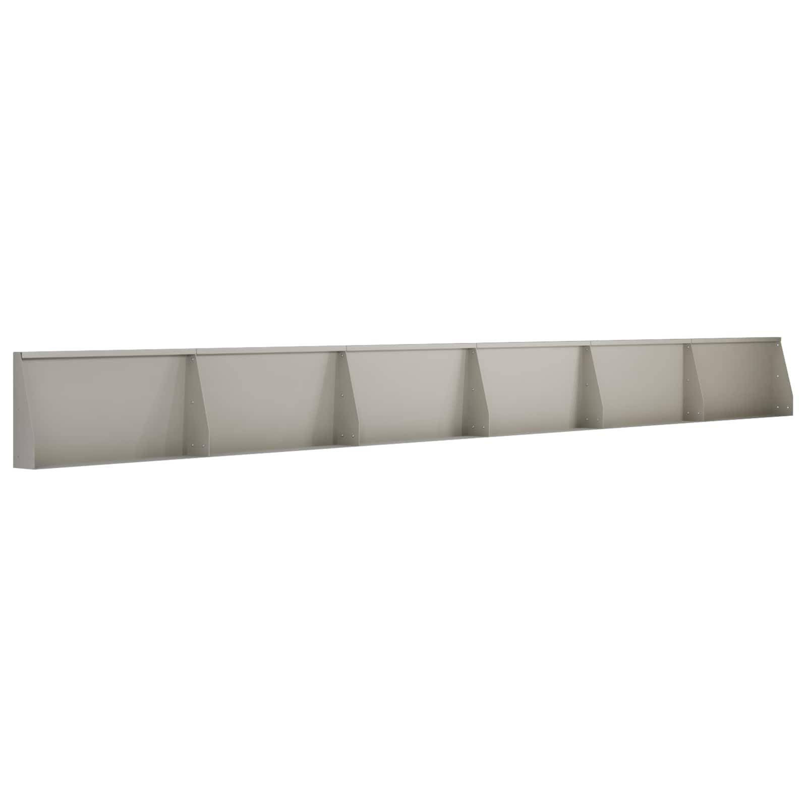 Retaining Wall 6 pcs 80 x 12 x 50 cm Weathering Steel Rusty