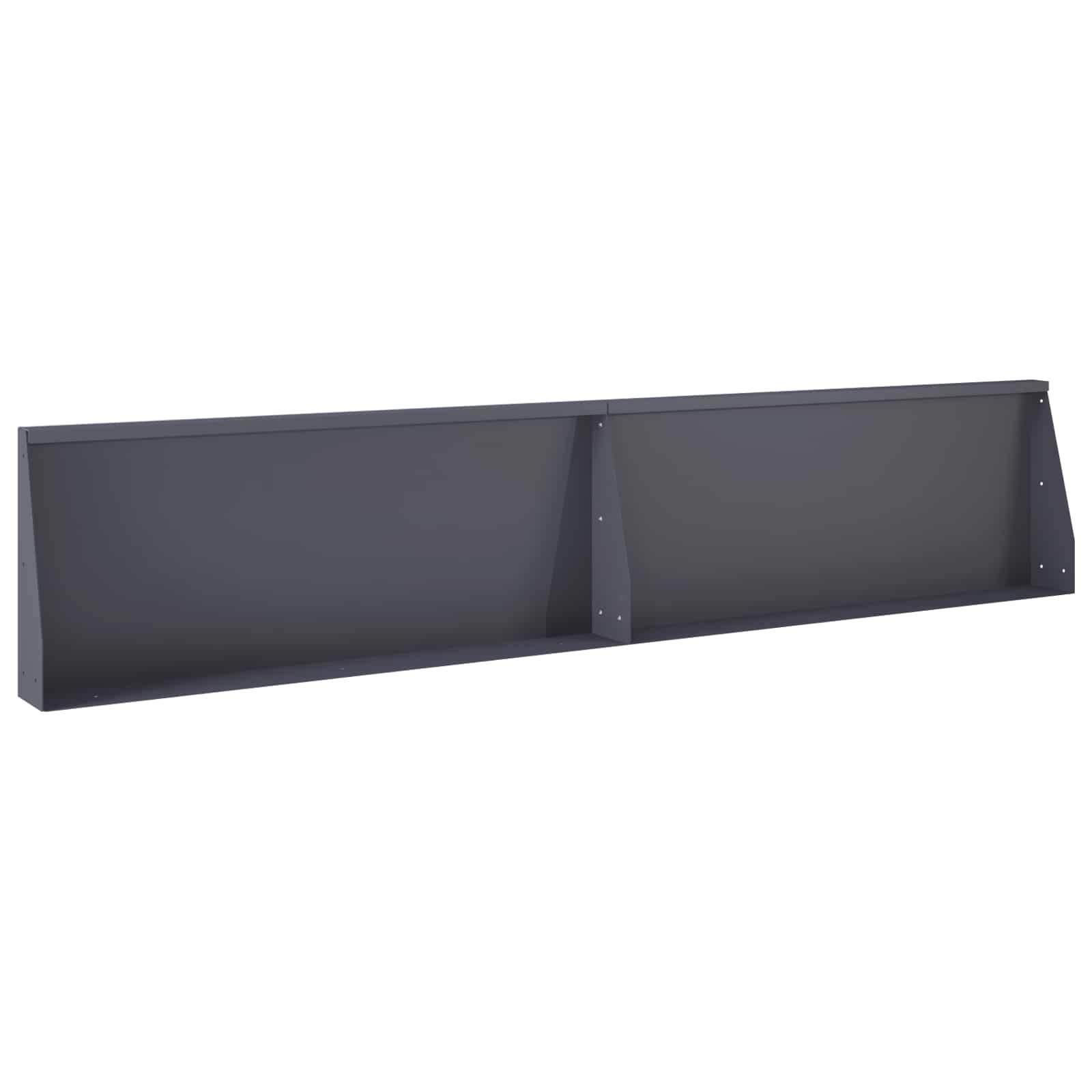 Retaining Wall 6 pcs 200 x 100 x 40 cm Steel Anthracite