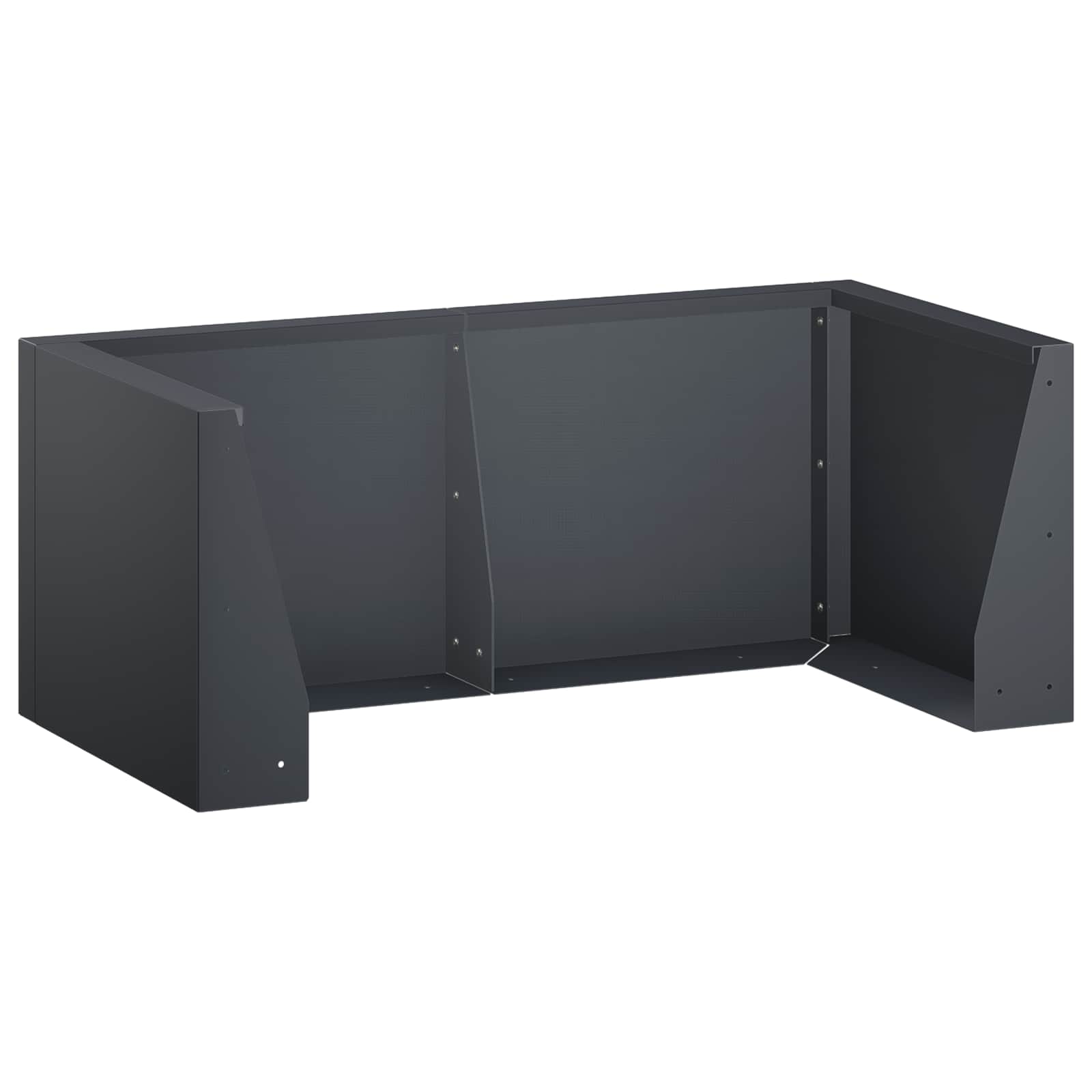 Retaining Wall 8 pcs 300 x 100 x 30 cm Steel Anthracite