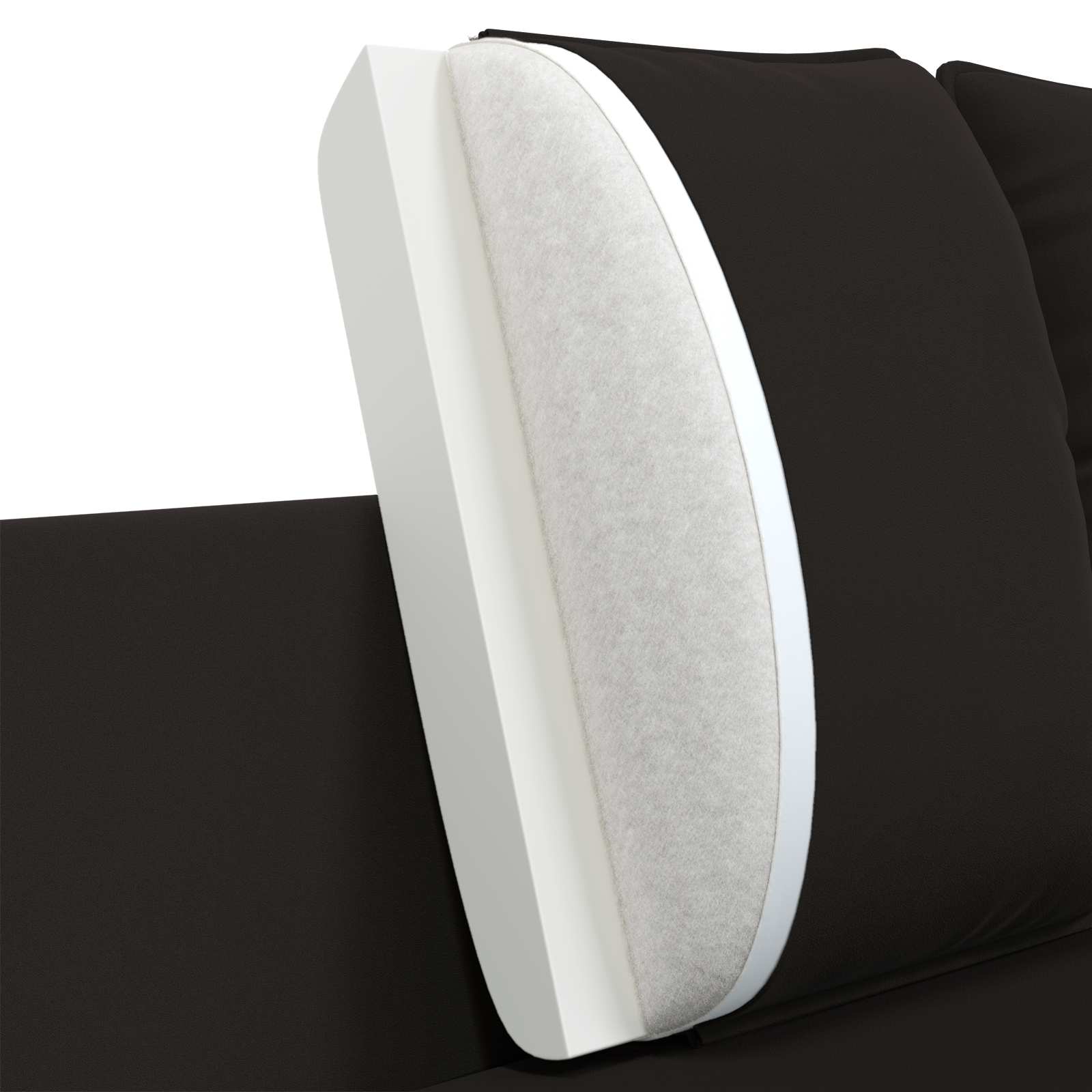 2-Seater Sofa 2-Seater Black 188 x 81 x 89 cm Velvet