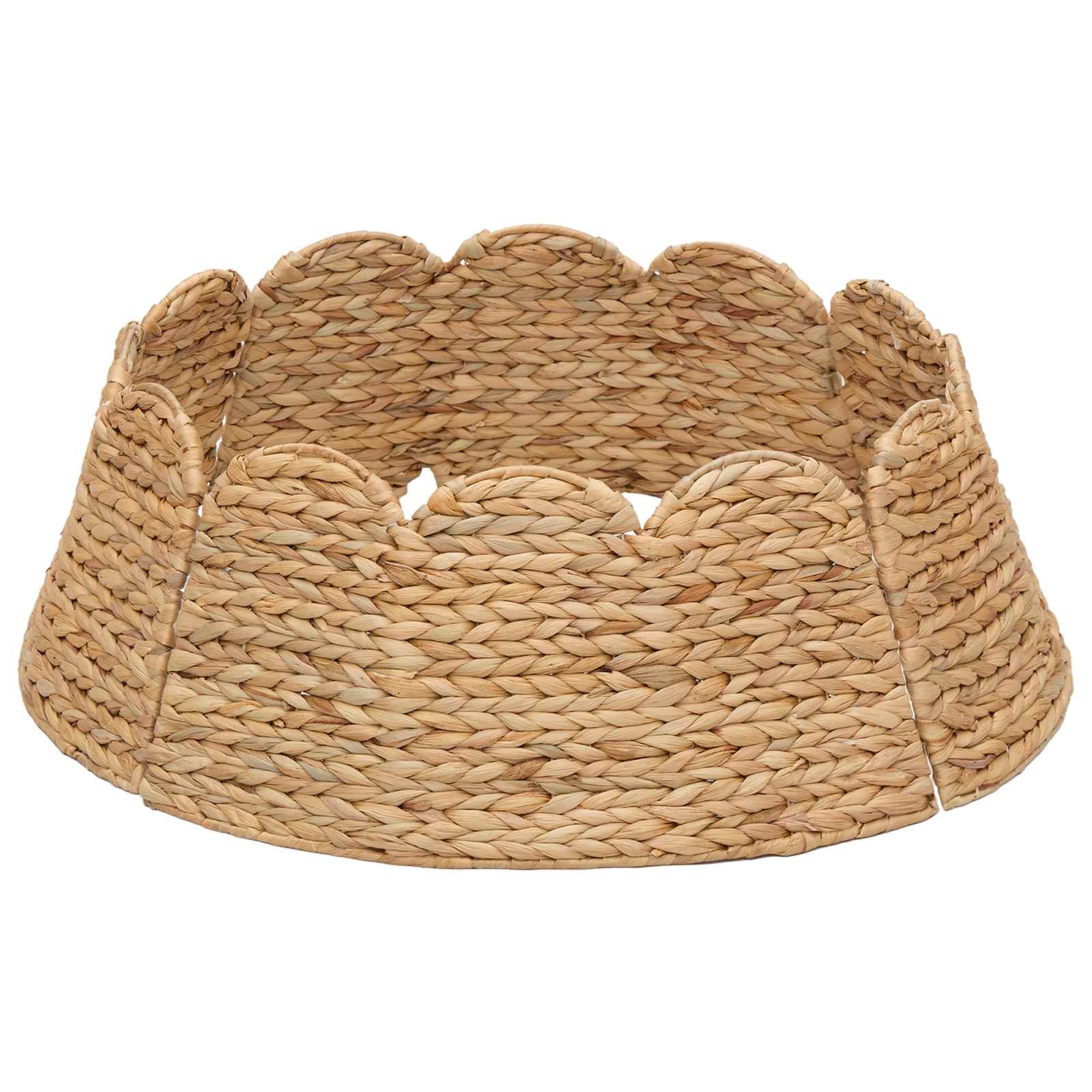 Christmas Tree Collar Round Natural Dia. 60 x 22 cm