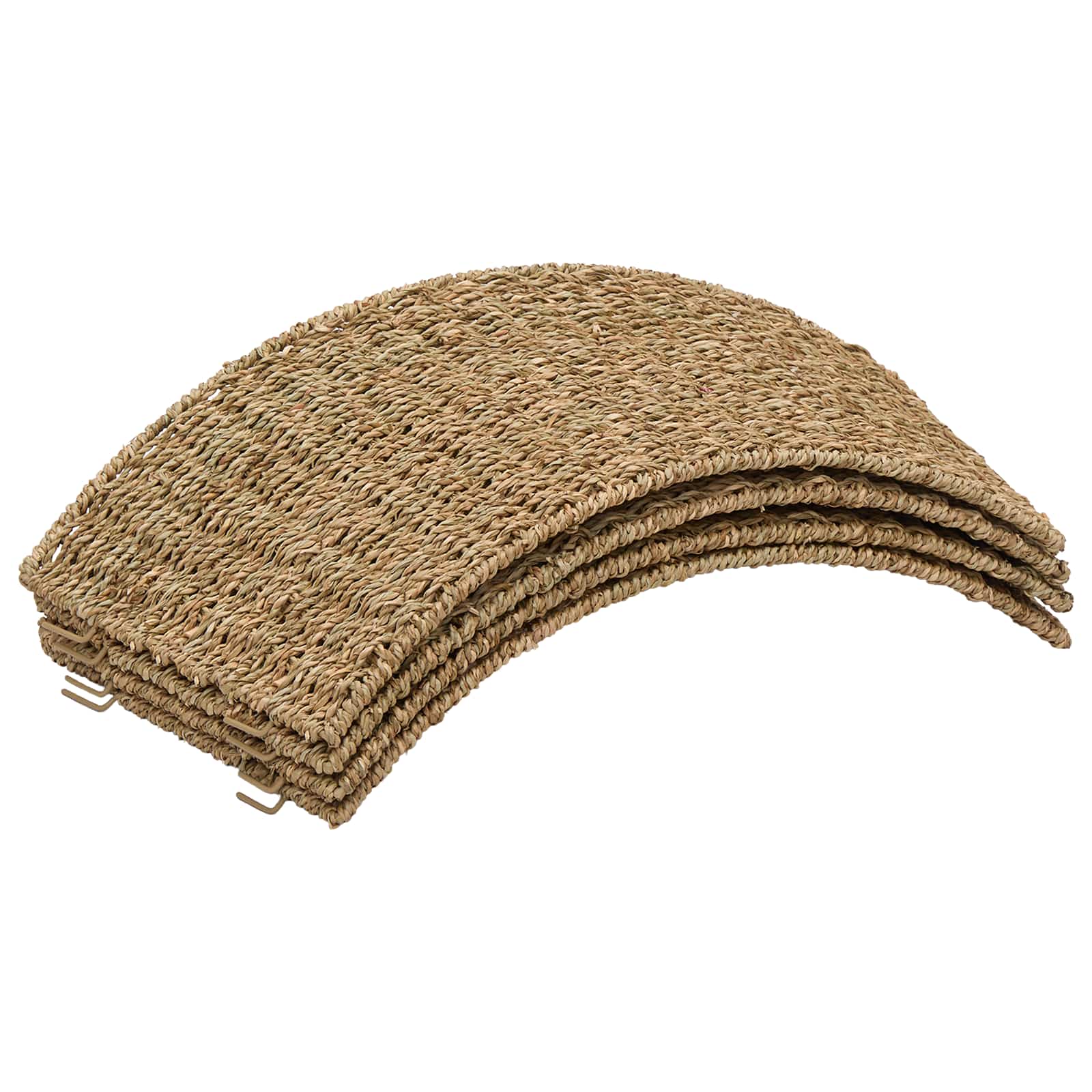 Christmas Tree Collar Round Natural Dia. 45 x 22 cm Seagrass
