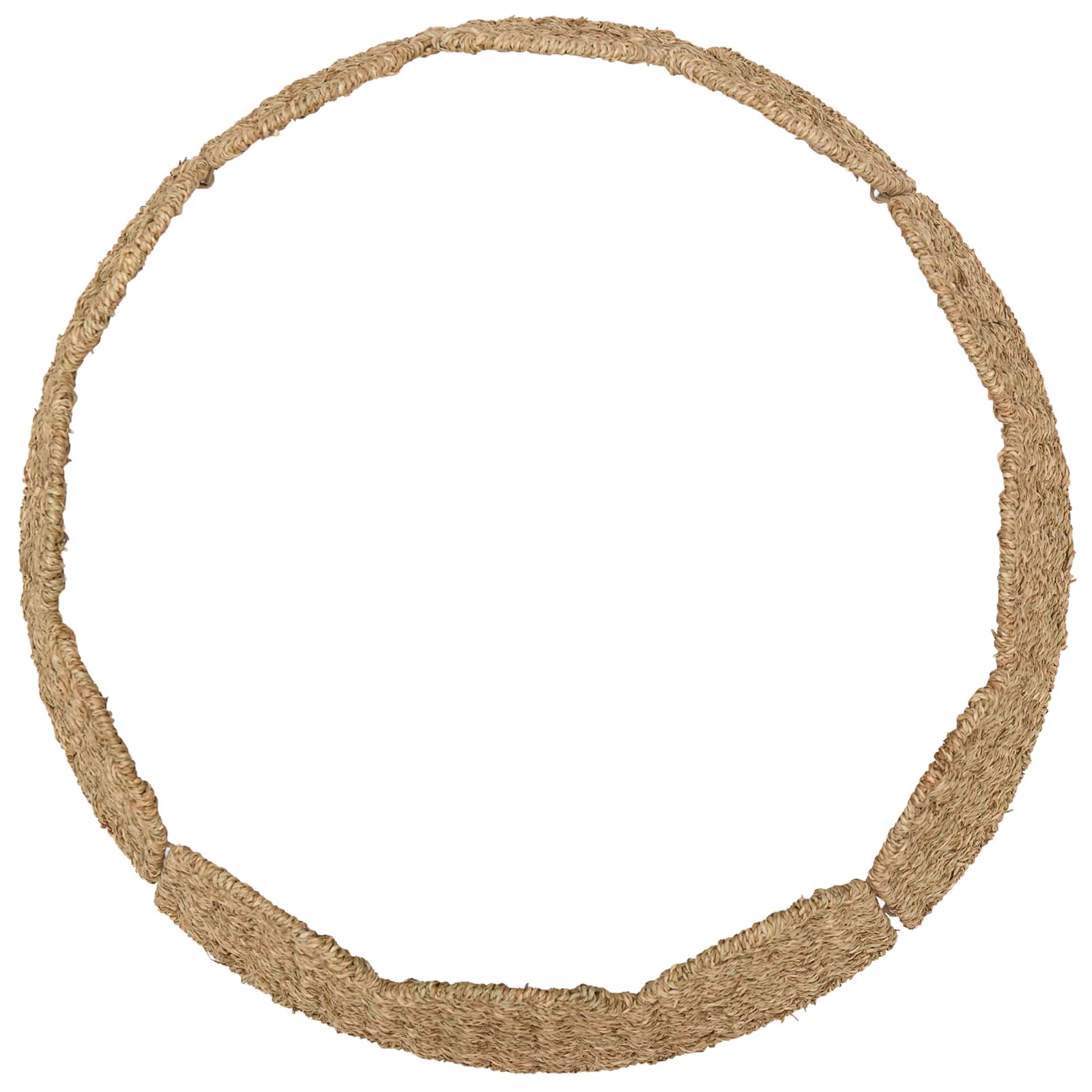 Christmas Tree Collar Round Natural Dia. 60 x 22 cm Seagrass