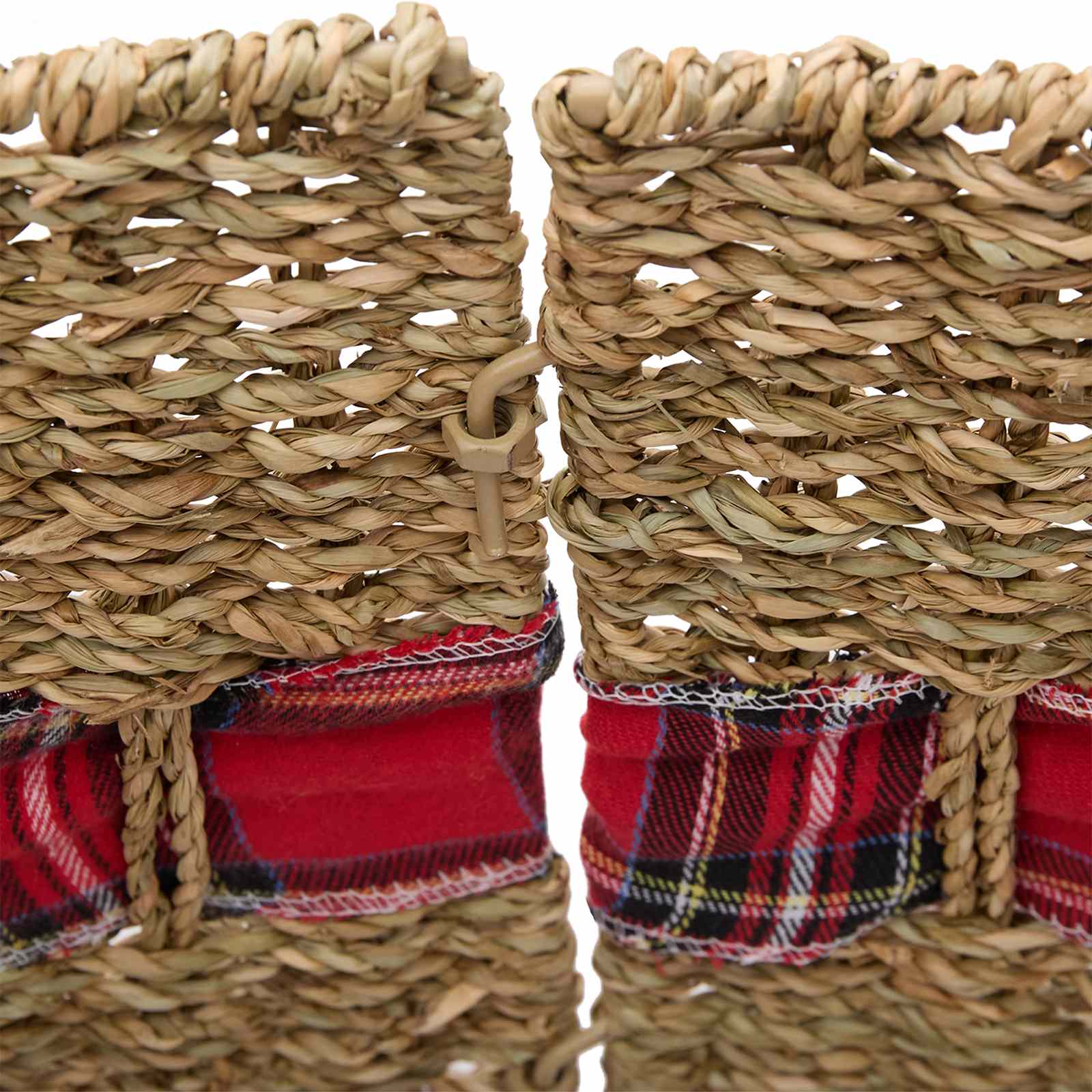 Christmas Tree Collar Round Natural Dia. 60 x 22 cm Seagrass