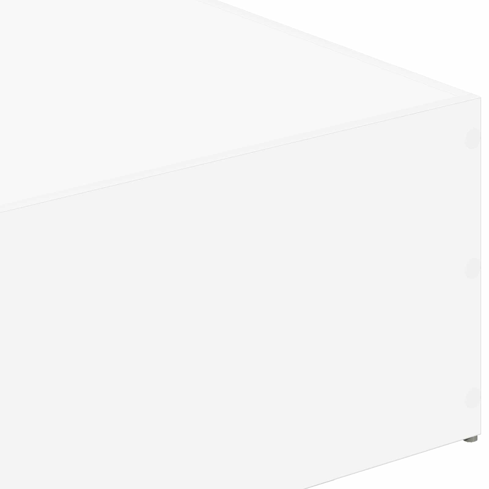 Bed Surround for Adjustable Bed Base White 90 x 190 cm