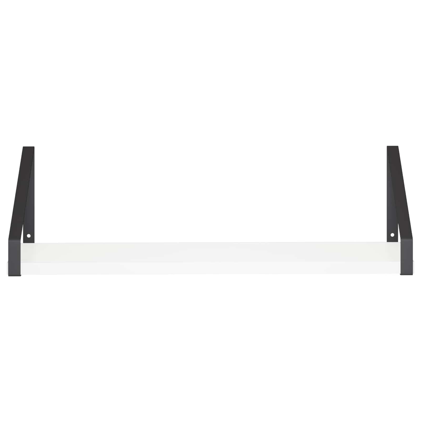 Wall Shelves 2 pcs White 50 x 16 x 15.5 cm
