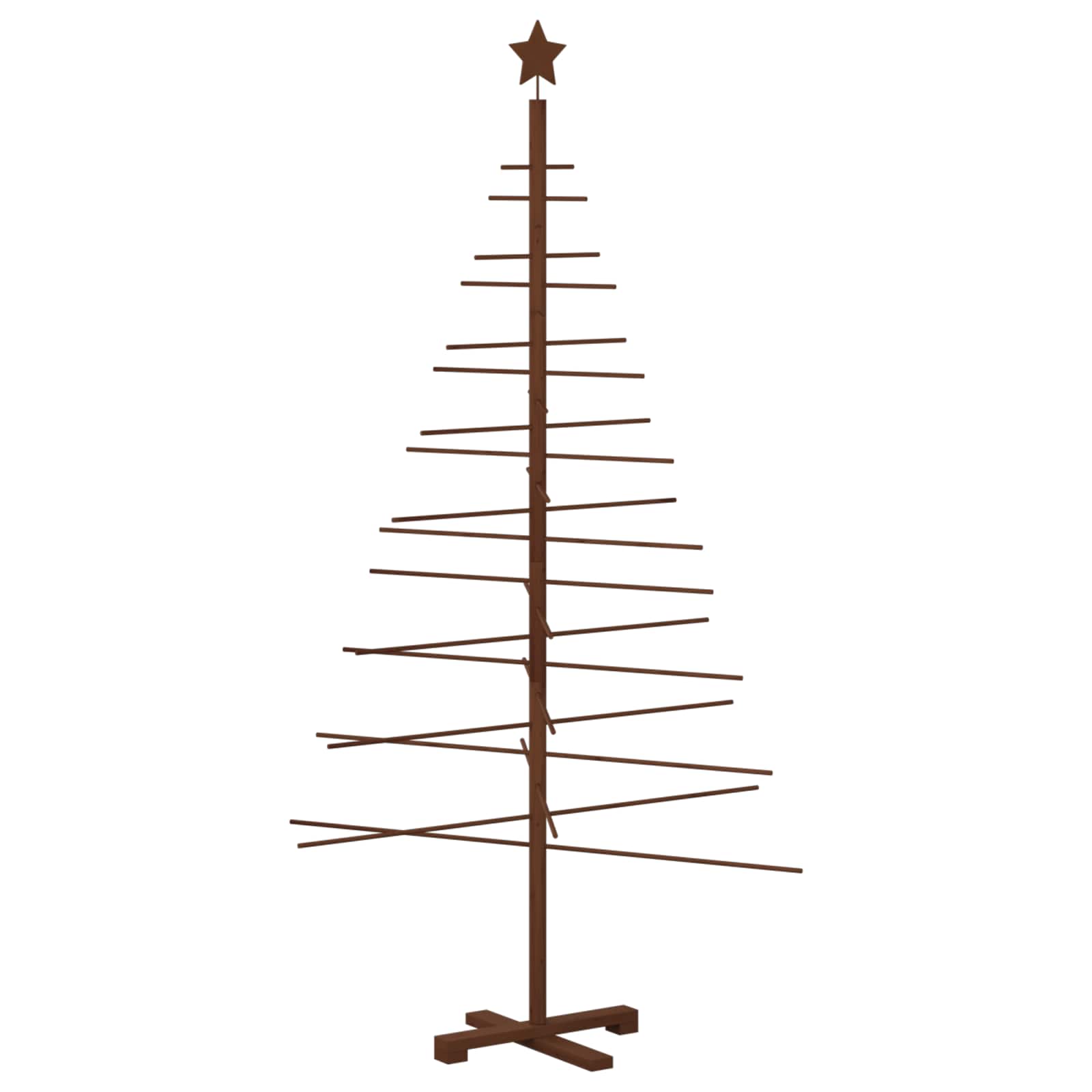 Wooden Christmas Tree KOTKA 180 cm Bamboo and solid pine wood