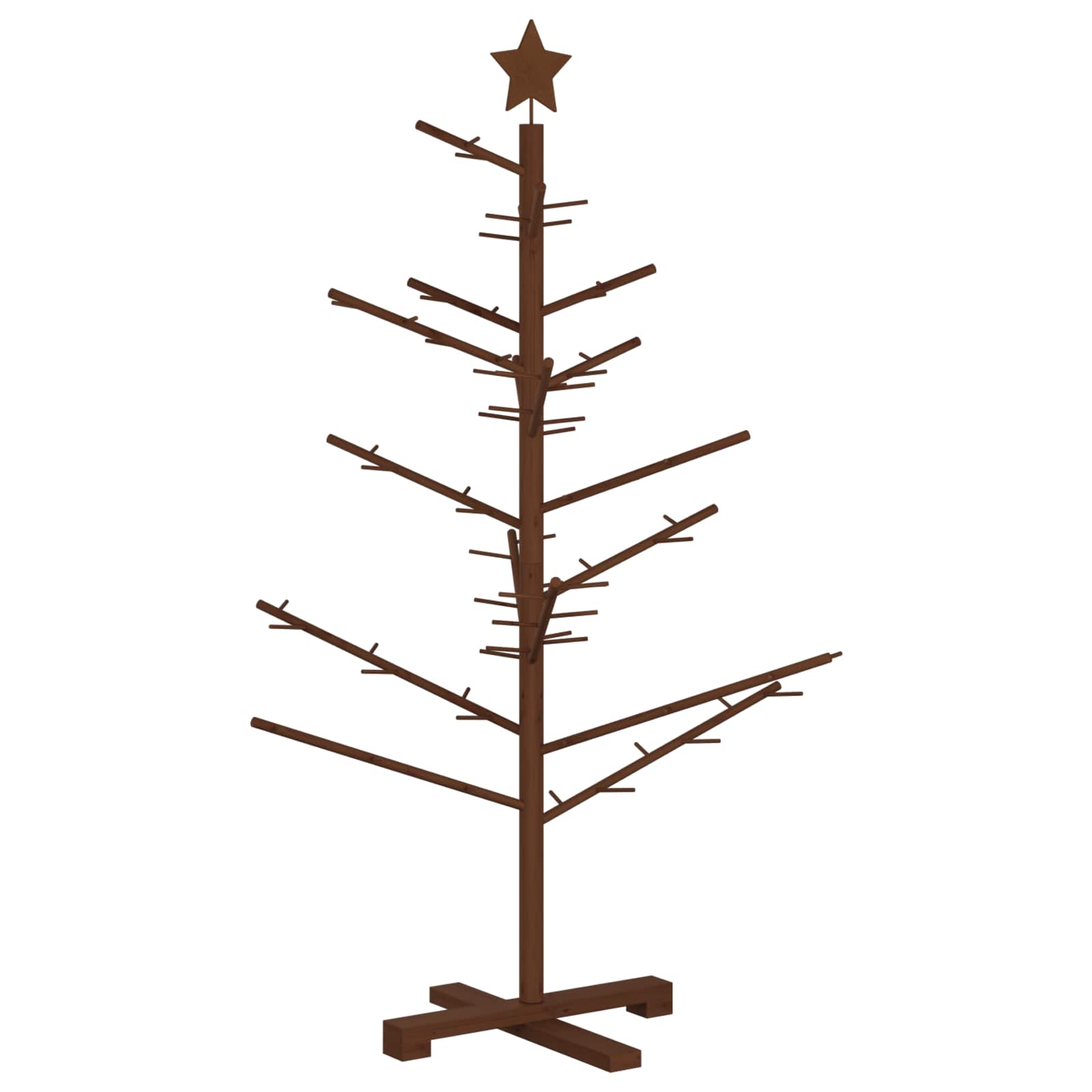Wooden Christmas Tree KOTKA 125 cm Bamboo and solid pine wood