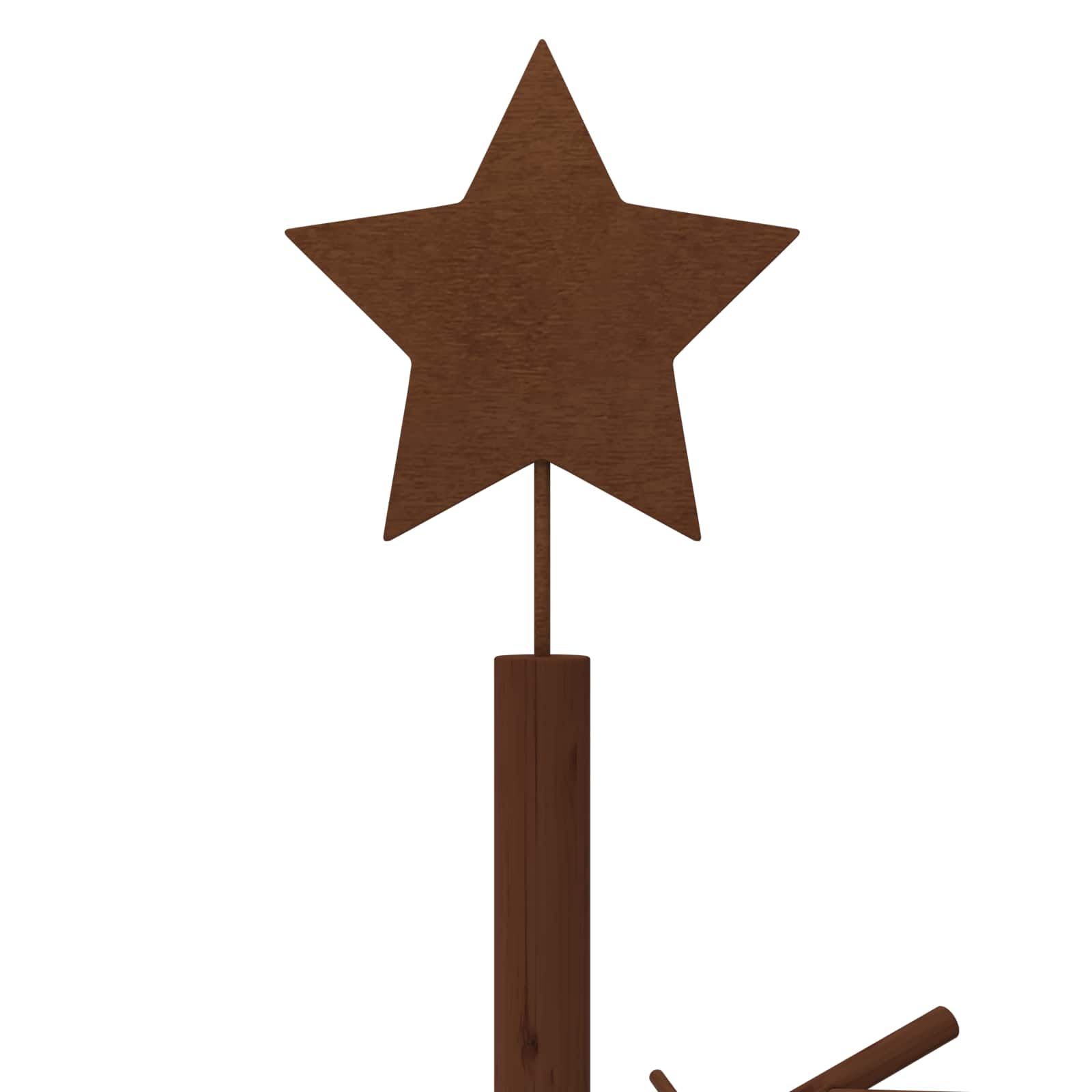 Wooden Christmas Tree KOTKA 240 cm Bamboo and solid pine wood
