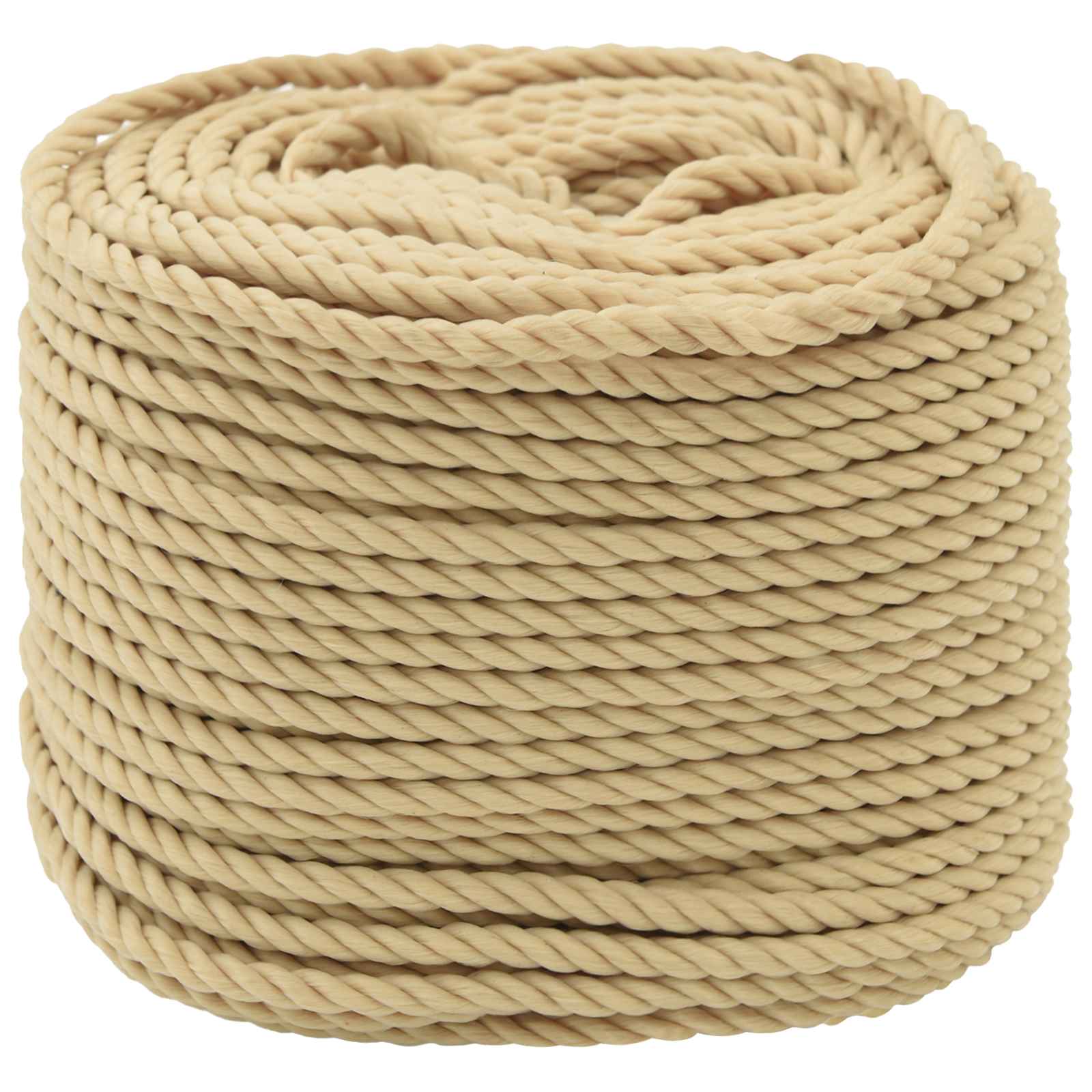 Multipurpose Utility Rope 6 mm 100 m Natural PP 240 kg Max Load