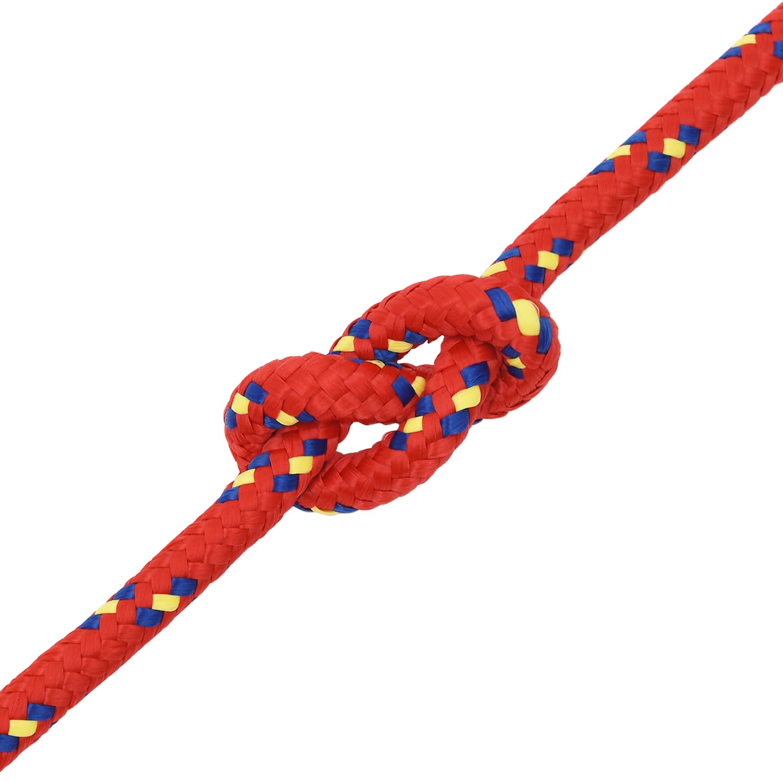 Multipurpose Utility Rope 12 mm 100 m Red PP 930 kg Max Load