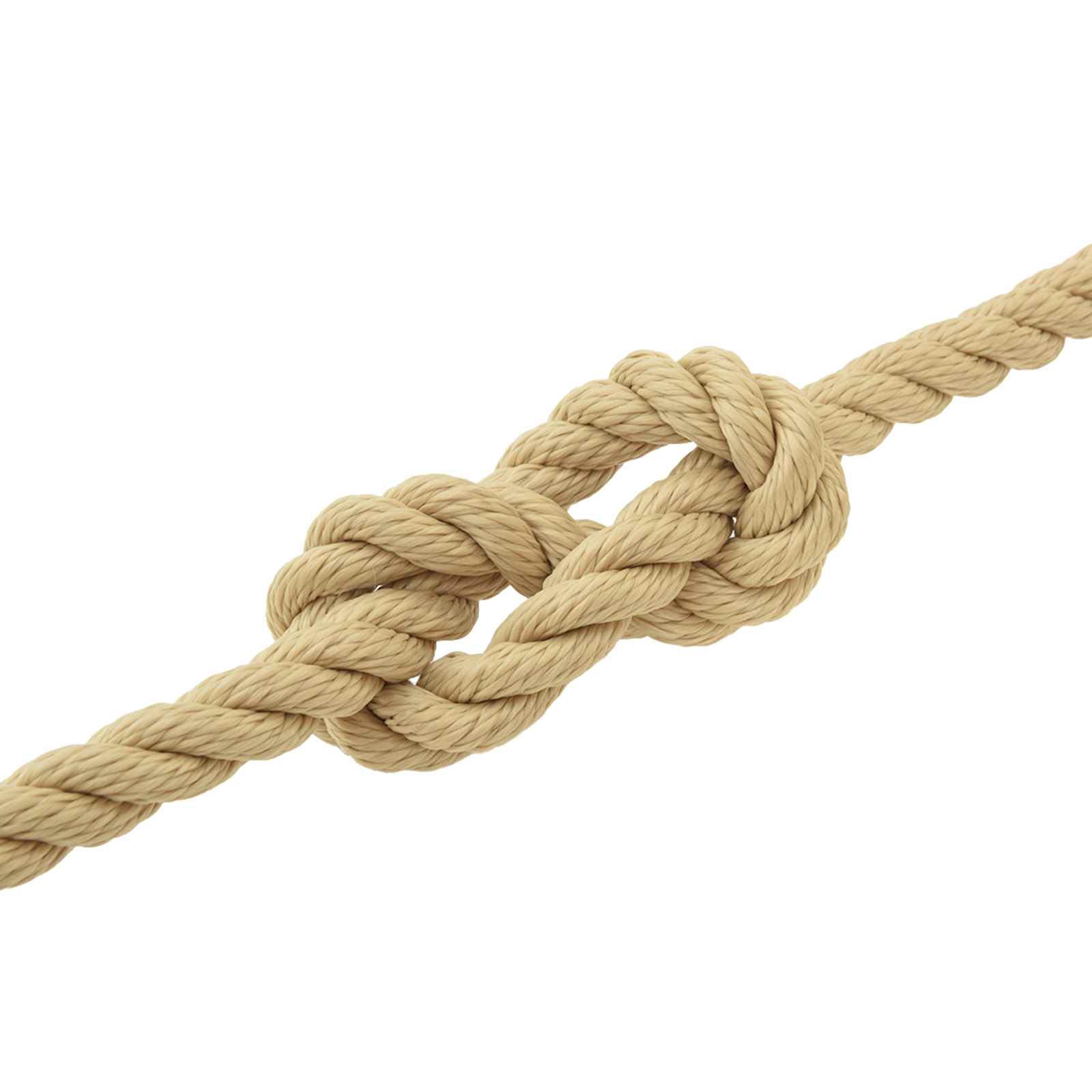 Multipurpose Utility Rope 12 mm 50 m Natural PP 930 kg Max Load
