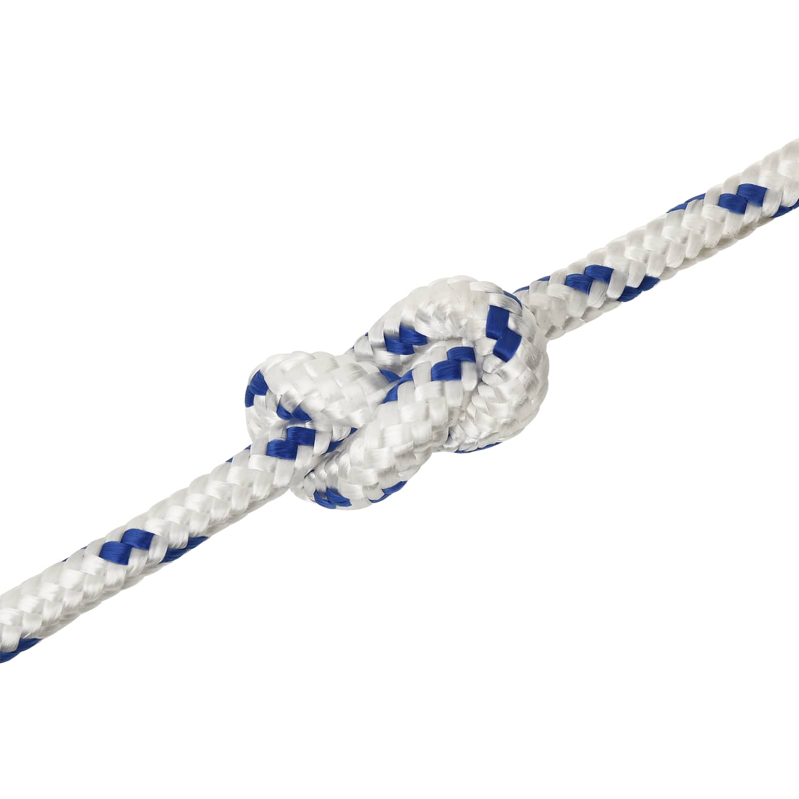 Multipurpose Utility Rope 12 mm 25 m White and Blue PP
