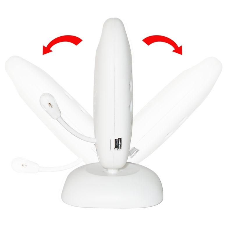 Portable Baby Monitor With 2.0 Lcd Screen Two-Way Talk Night Vision-1915196609801621510