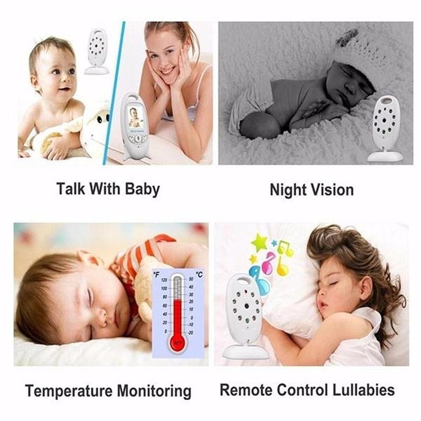 Portable Baby Monitor With 2.0 Lcd Screen Two-Way Talk Night Vision-1915196609801621512