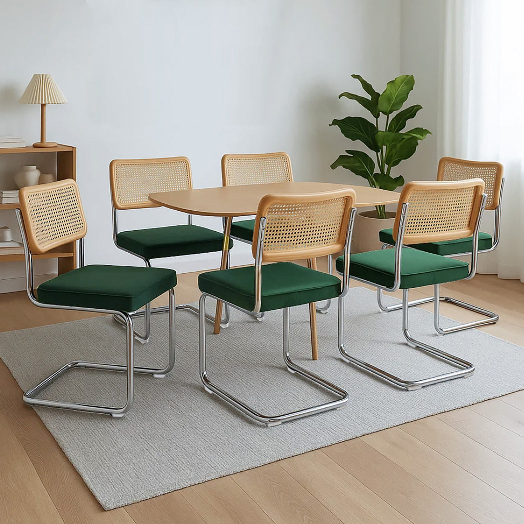 Levede 6xRattan Chair Dining Chairs-1973193566272491527