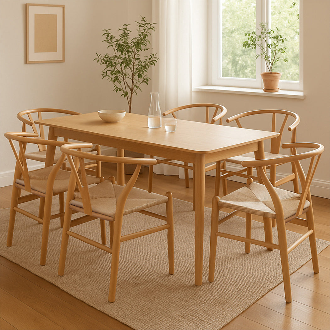 Levede 6x Dining Chairs Wooden Hans-1973193581120327687