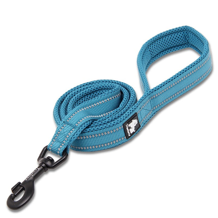 True Love Reflective Pet Leash 2m - Blue, M-1962324898521157633