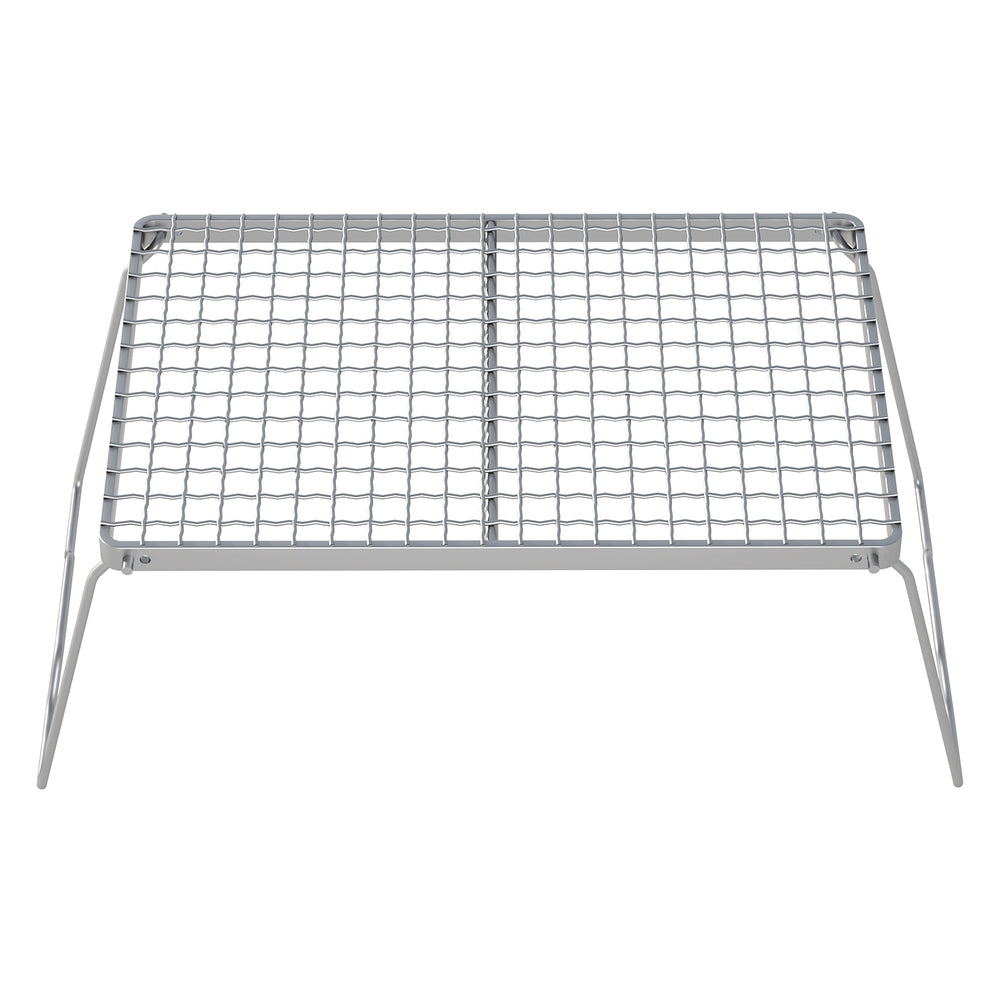 Grillz Portable BBQ Grill Charcoal Smoker Foldable Camping Outdoor