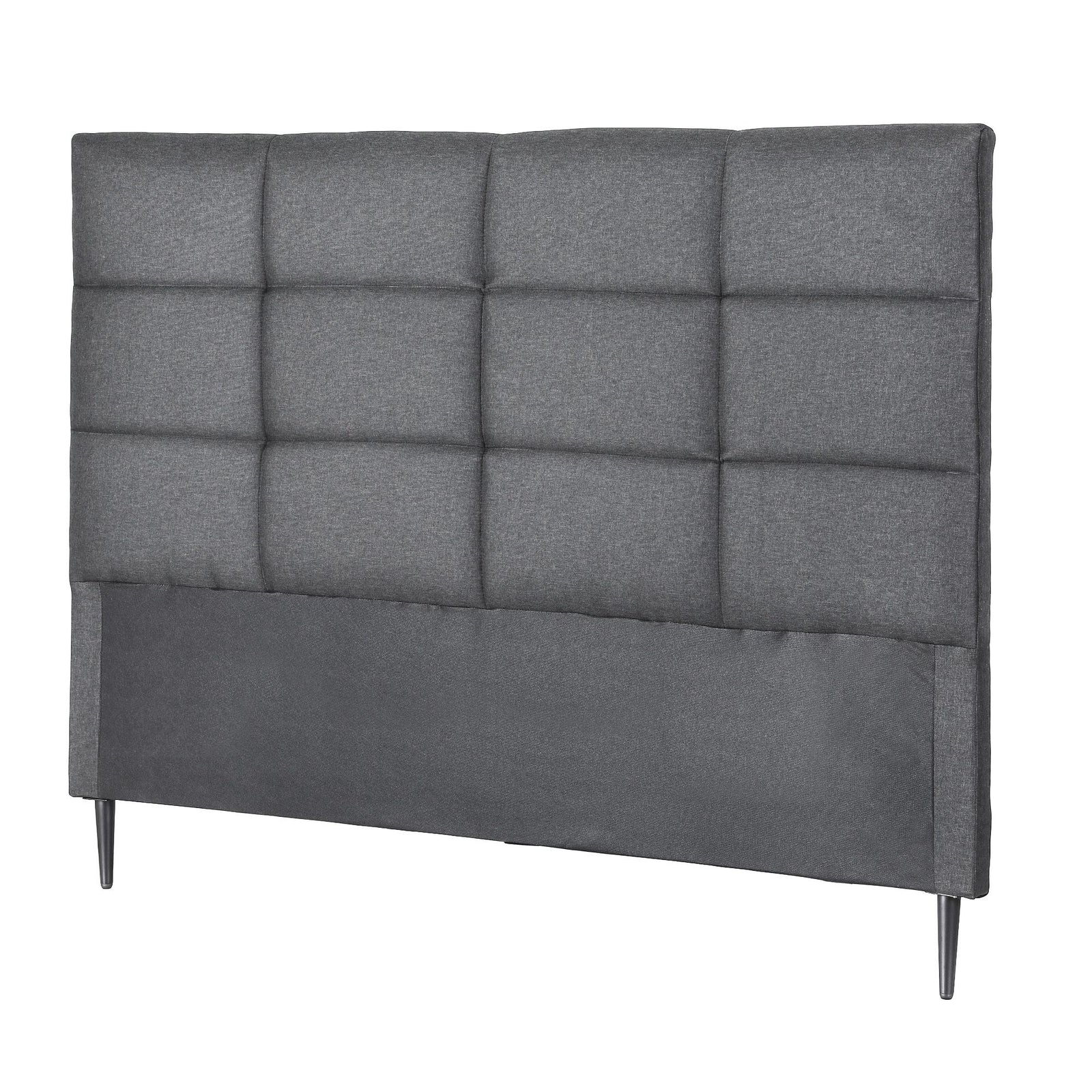 Artiss Bed Headboard Double Bedhead Linen Fabric Charcoal