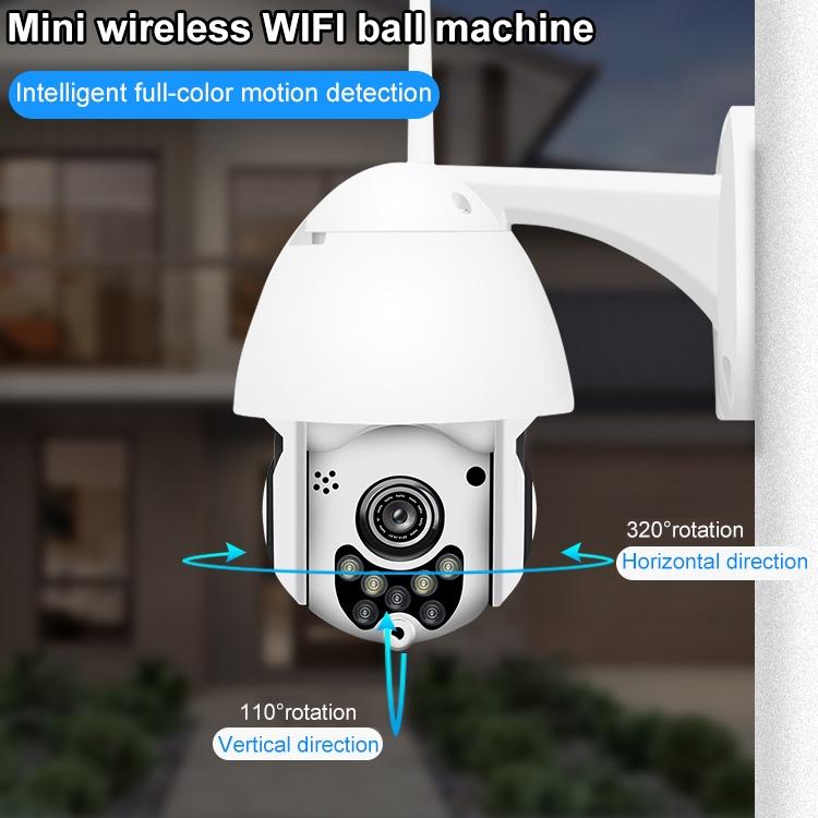 Waterproof Wifi Smart Camera With Night Vision And Motion Detection - 1080P Hd-1915196613215784962