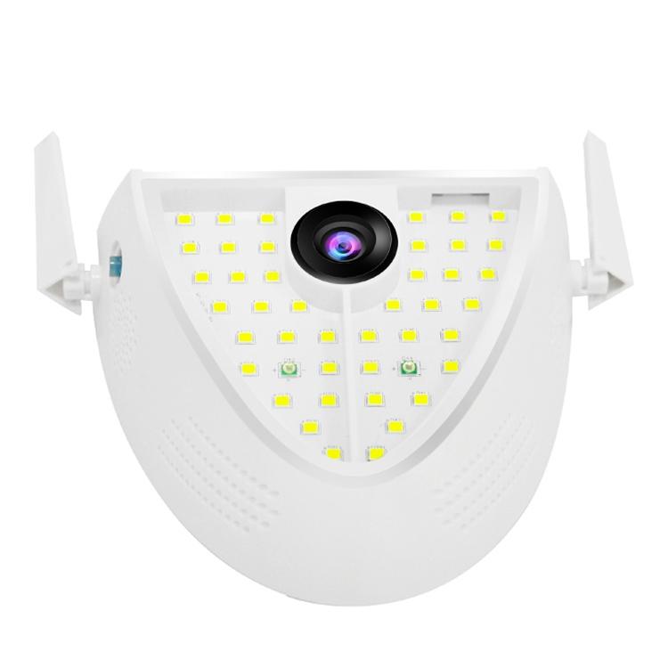Smart Garden Camera With 2Mp Motion Detection Night Vision Voice Intercom Tf Card 42 Leds-1915196610200080385