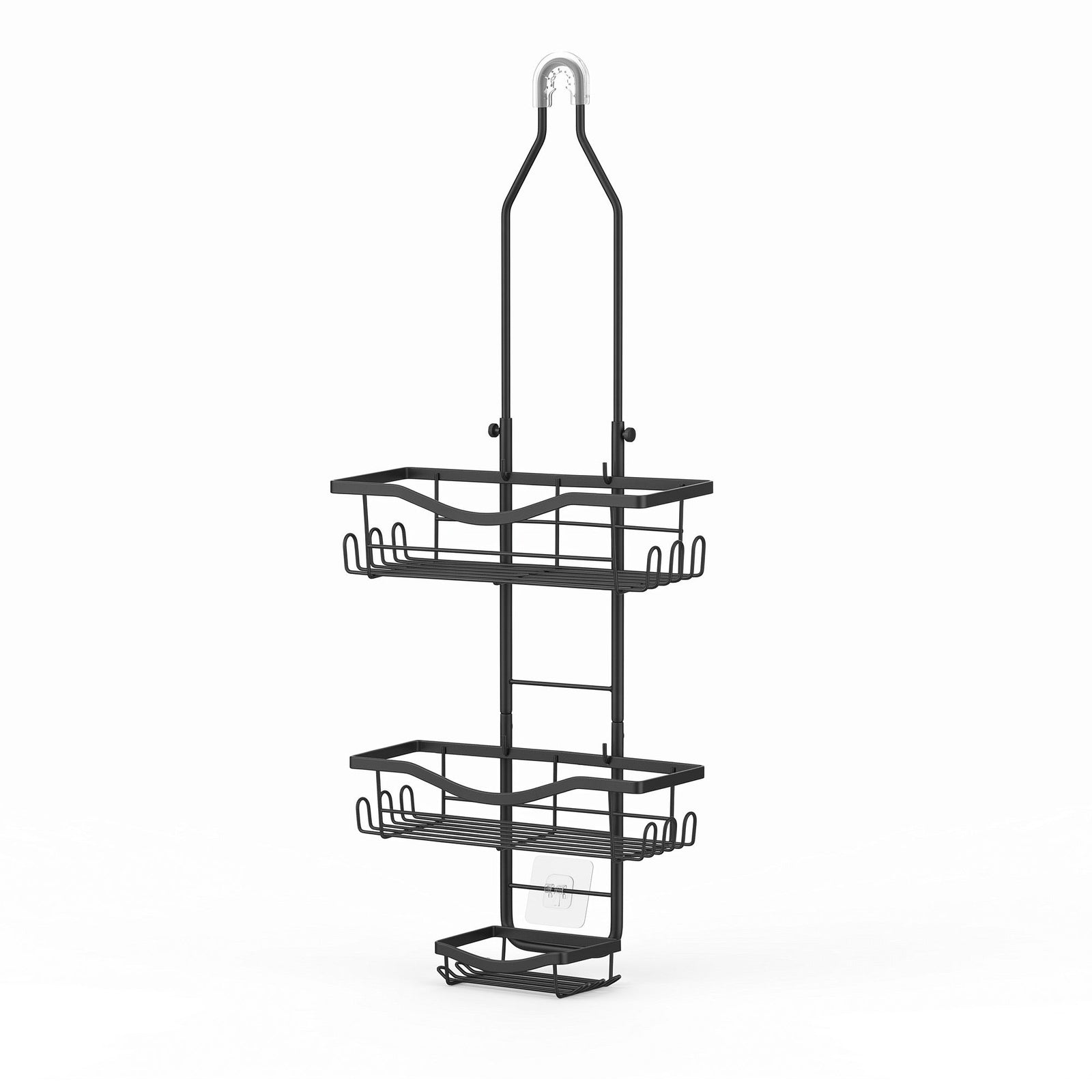 Artiss Shower Caddy Hanging Bathroom Organiser Over Head Black