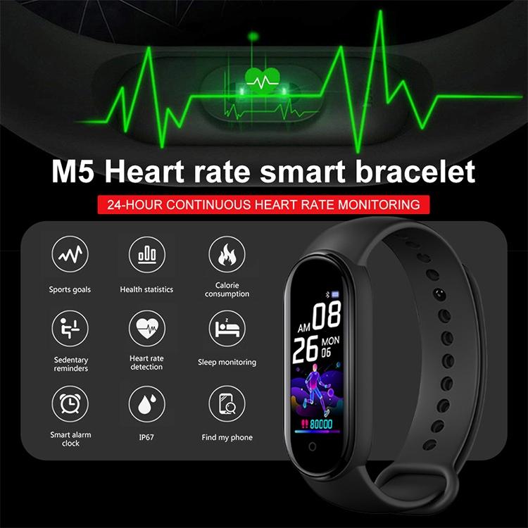 Smart Bracelet With Waterproof Design And Health Monitoring-1915196684162437128