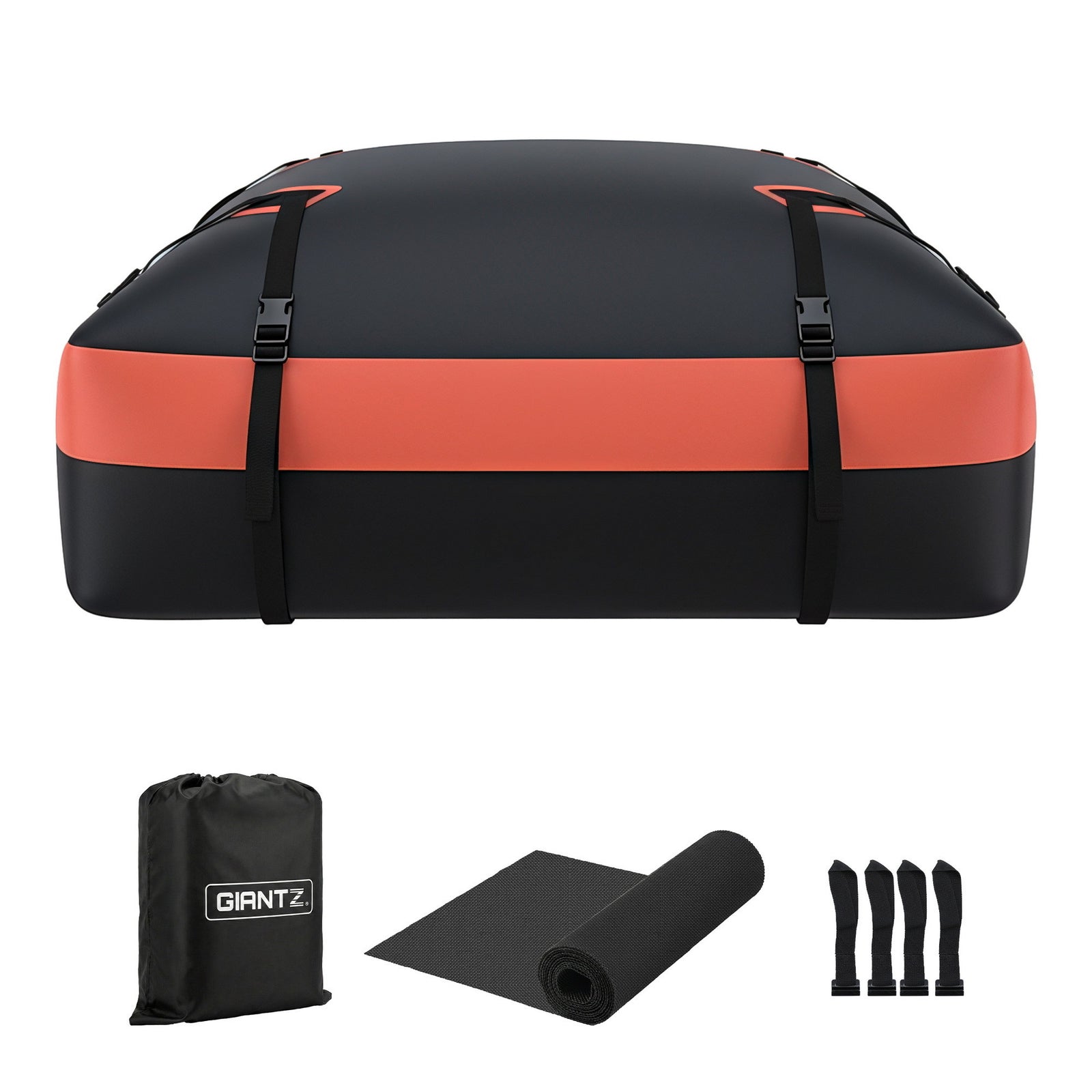 Giantz Roof Top Cargo Bag Waterproof Car Luggage Carrier 15 Cubic Ft Universal