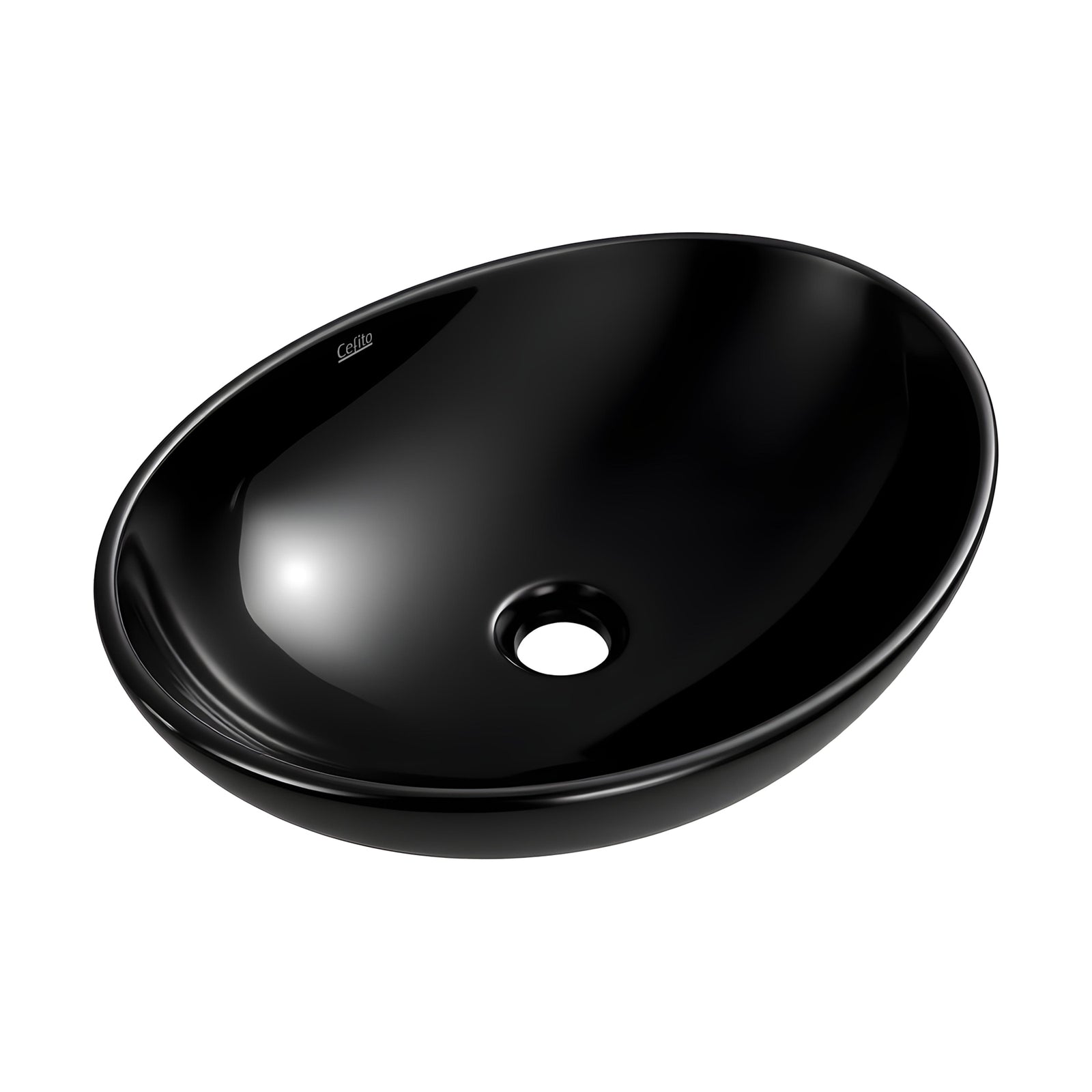 Cefito Bathroom Basin Ceramic Vanity Sink Hand Wash Bowl 41x34cm