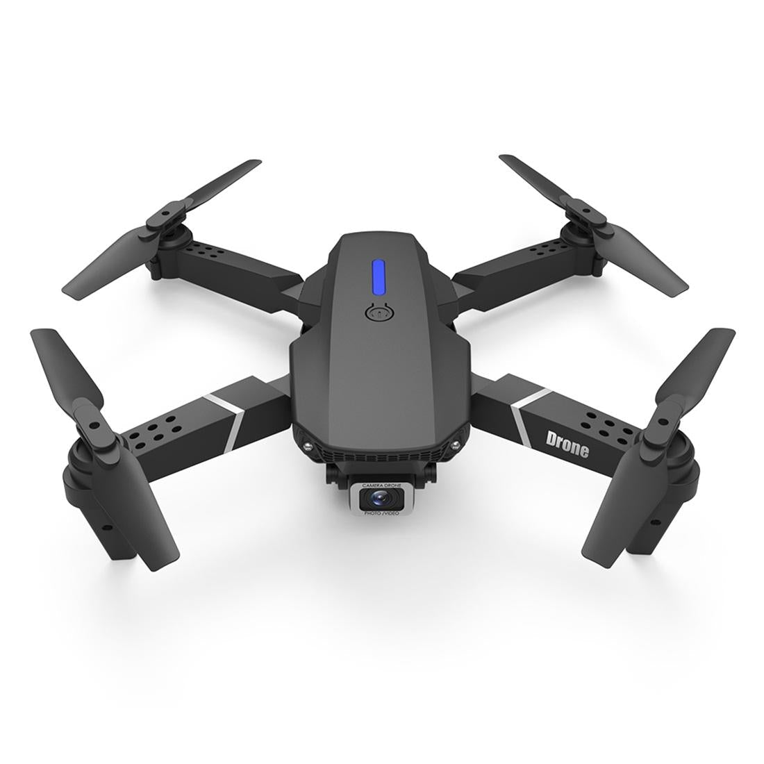 Foldable 4K Rc Quadcopter With Dual Hd Camera - Black-1915196669130051585