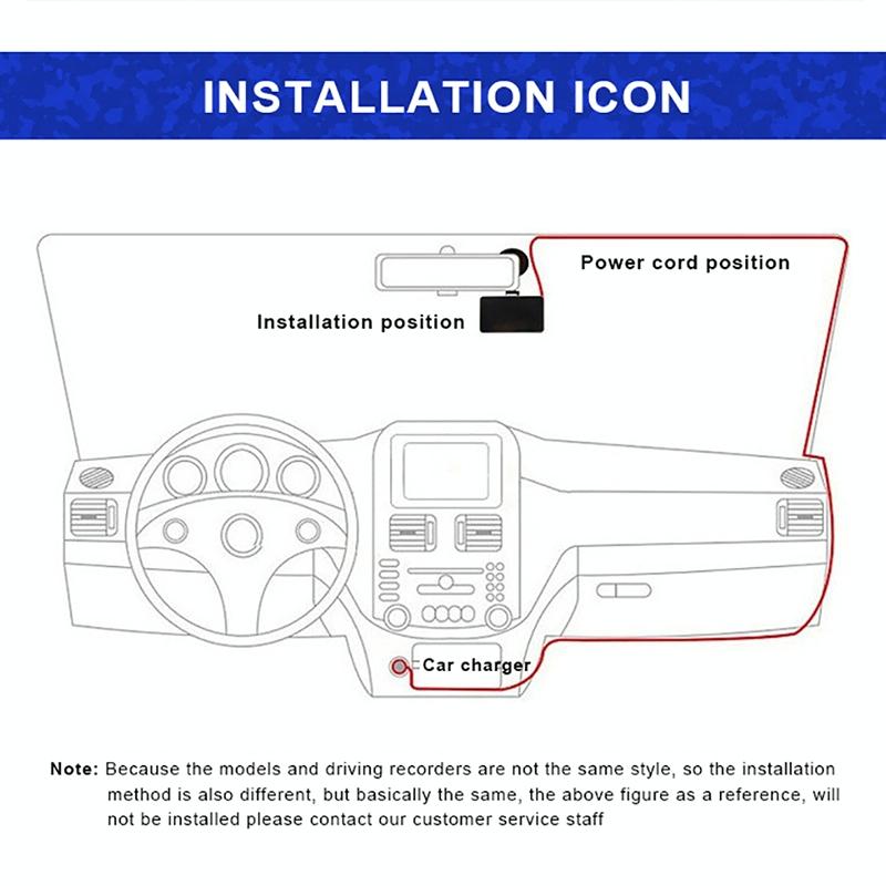 Full Hd 1080P Car Dvr With 170 Degree Wide Angle - 4 Inch Screen-1915197771820961800