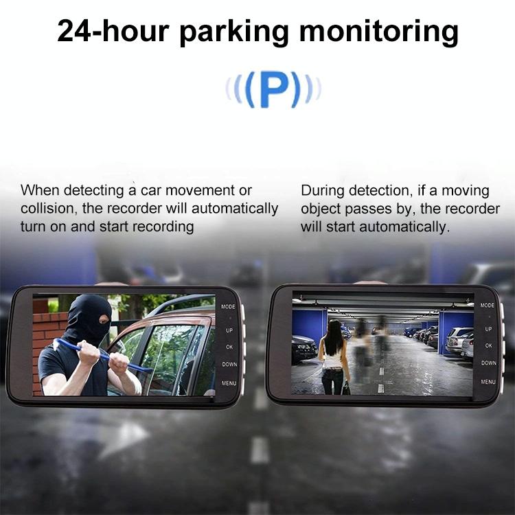 Hidden Dual-Lens Car Dvr With Reversing Video Monitor-1915198074716819460