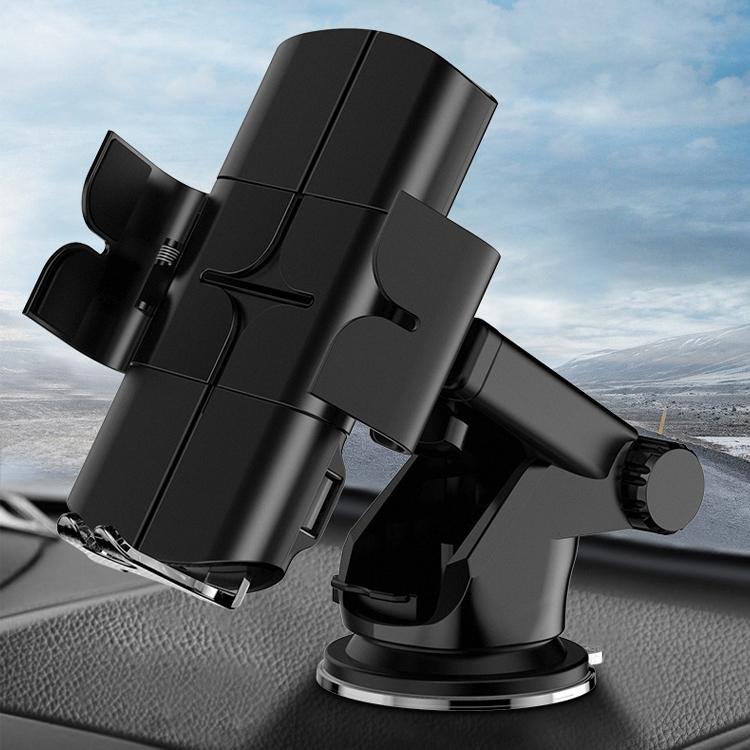 Wireless 10W Fast Charge Car Phone Holder With Voice Broadcast - Automatic-1915197730775502848