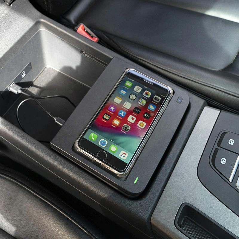 10W Wireless Charger For Audi Q5 / Sq5 2017-2021 - Qi Standard Quick Charging-1915197233461071877