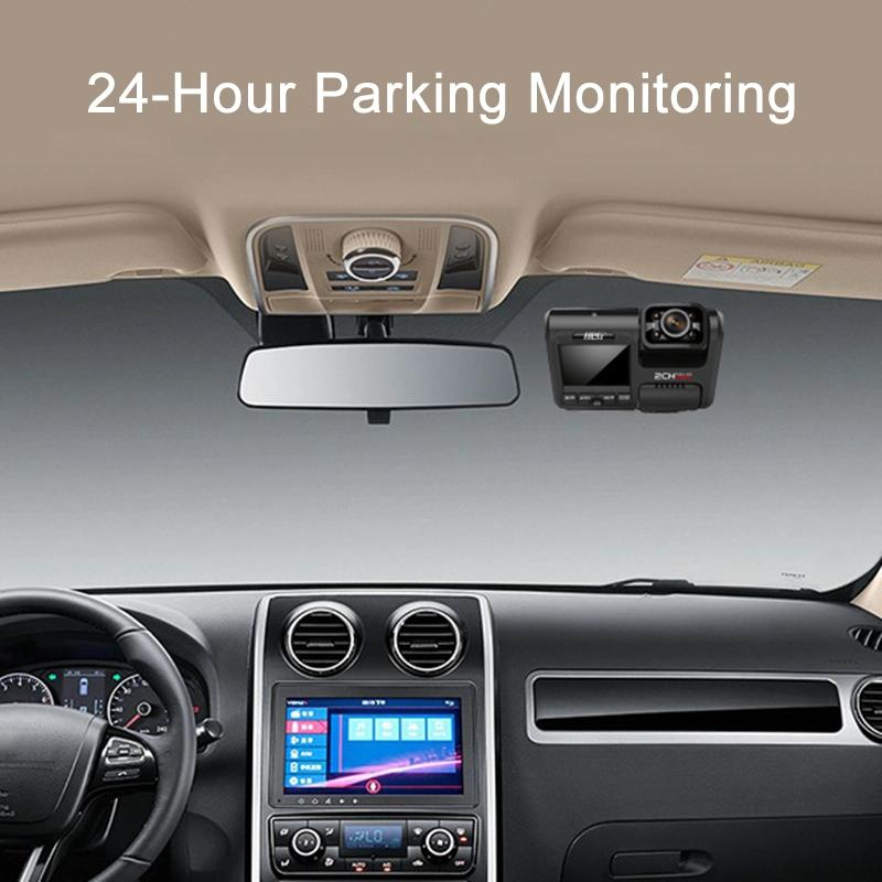 360-Degree Panoramic Dual-Lens Hd Driving Recorder With Wifi And Night Vision-1915197781270728706