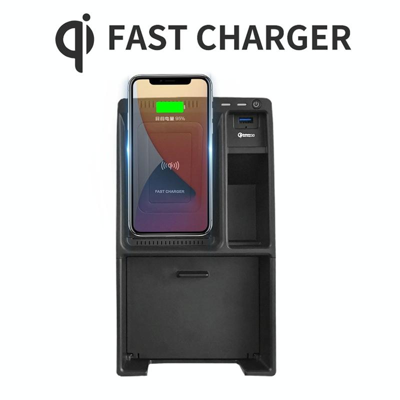 Wireless Charger For Audi A4L 2017-2022 - 10W Quick Charge Qi Standard-1915197401593942018