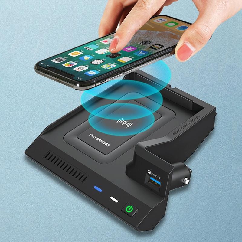 Wireless Charger For Mercedes-Benz C Class - 10W Qi Standard Quick Charge - 2015-2021-1915197101311135746