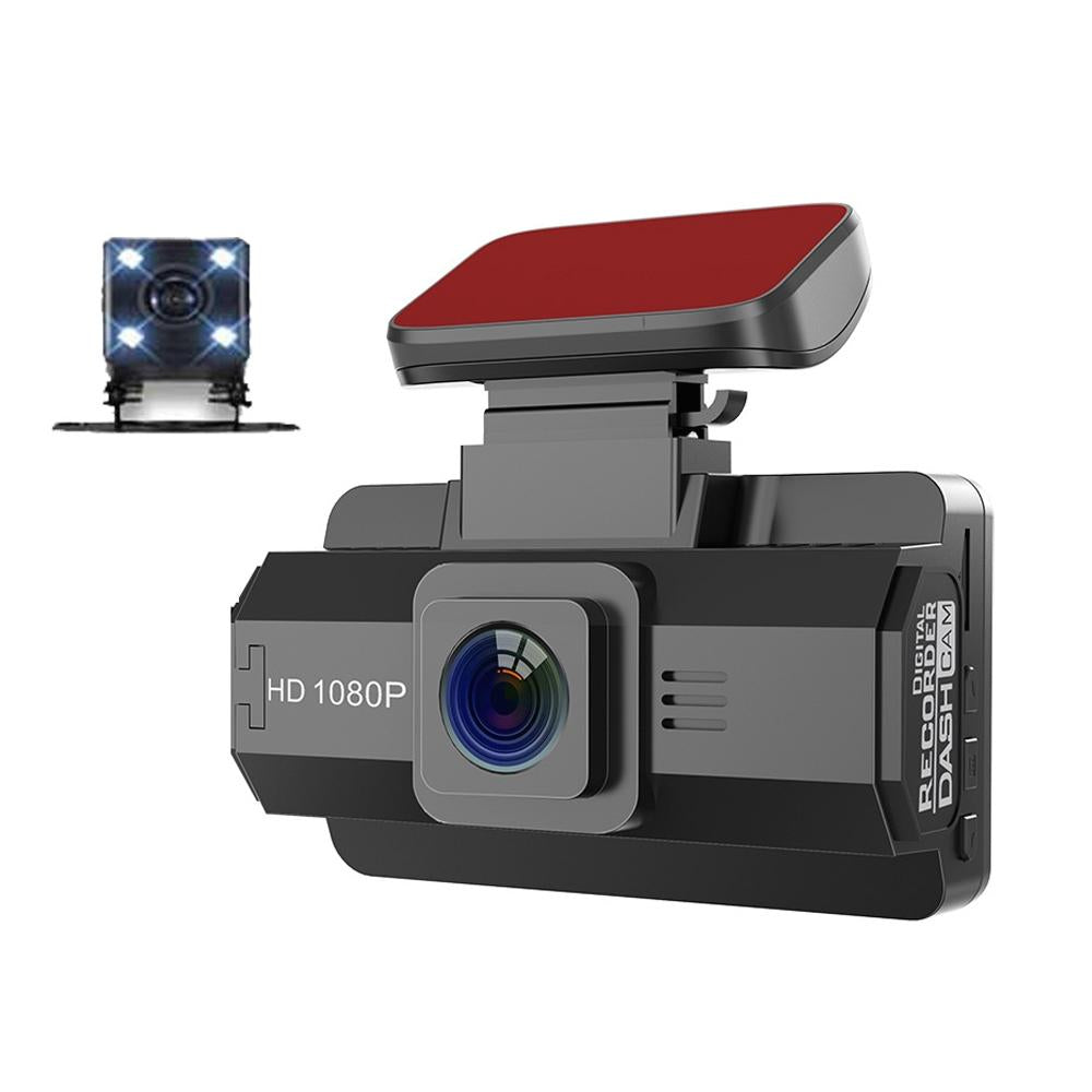 Hd Dual Camera Car Recorder With Infrared Night Vision - F9-1915198082266566656