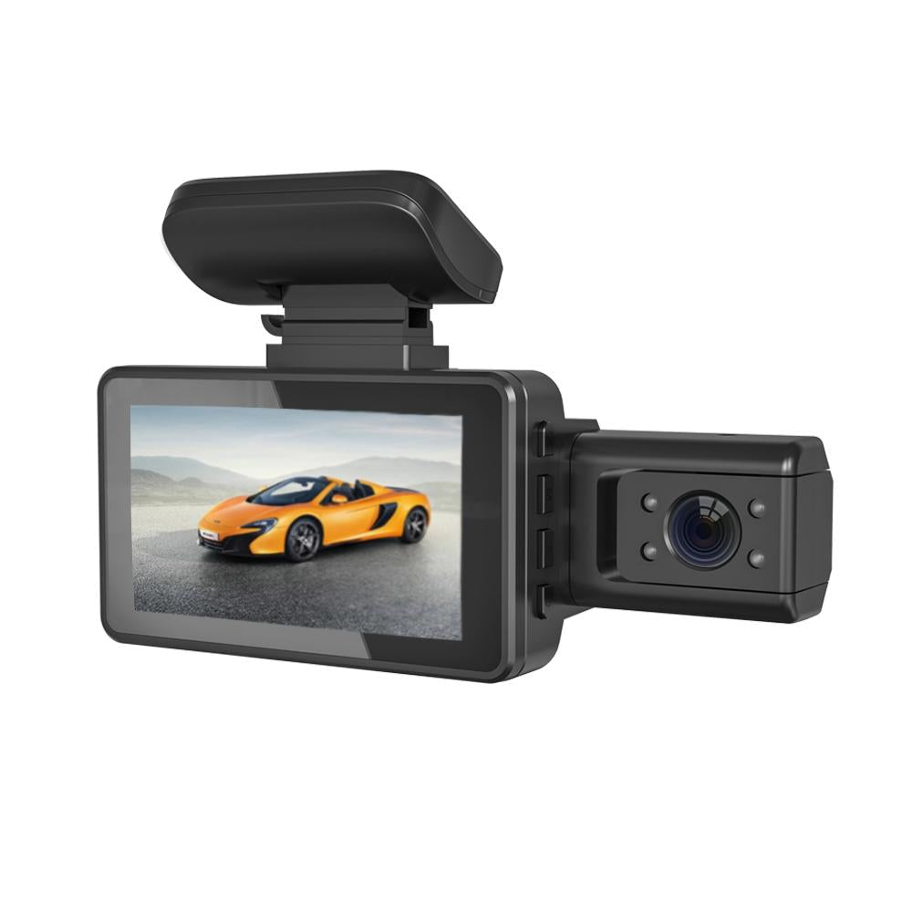 Hd Dual Camera Car Recorder With Infrared Night Vision - F9-1915197943367995393