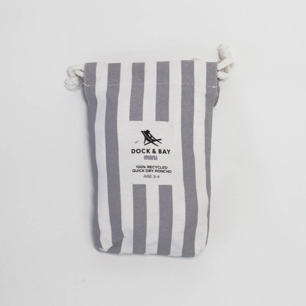 Dock & Bay: Poncho Mini Cabana Collection - Goa Grey Xs-1973193545565212674